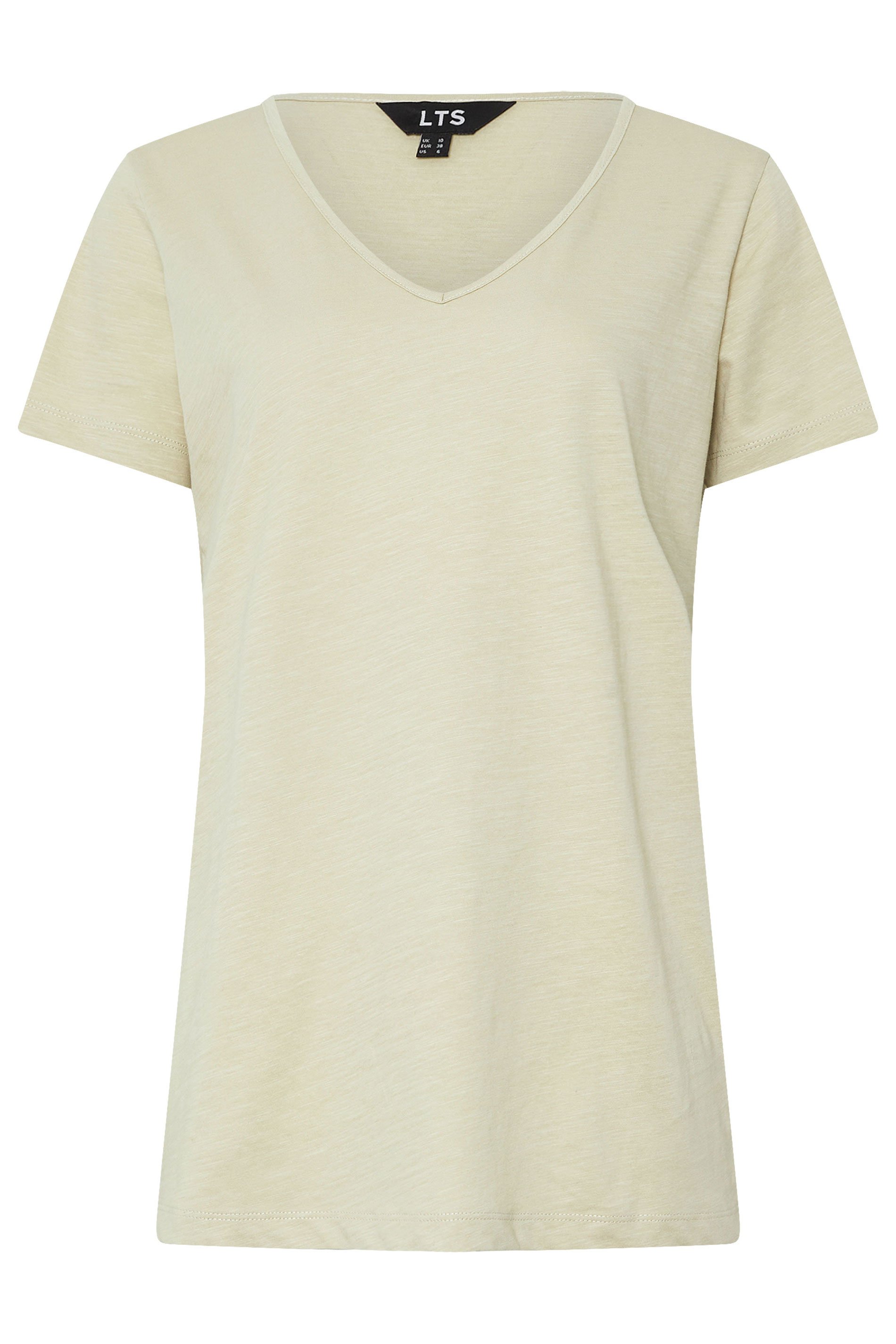 LTS Tall 3 PACK Sage Green & Berry Red V-Neck T-Shirts | Long Tall Sally 11