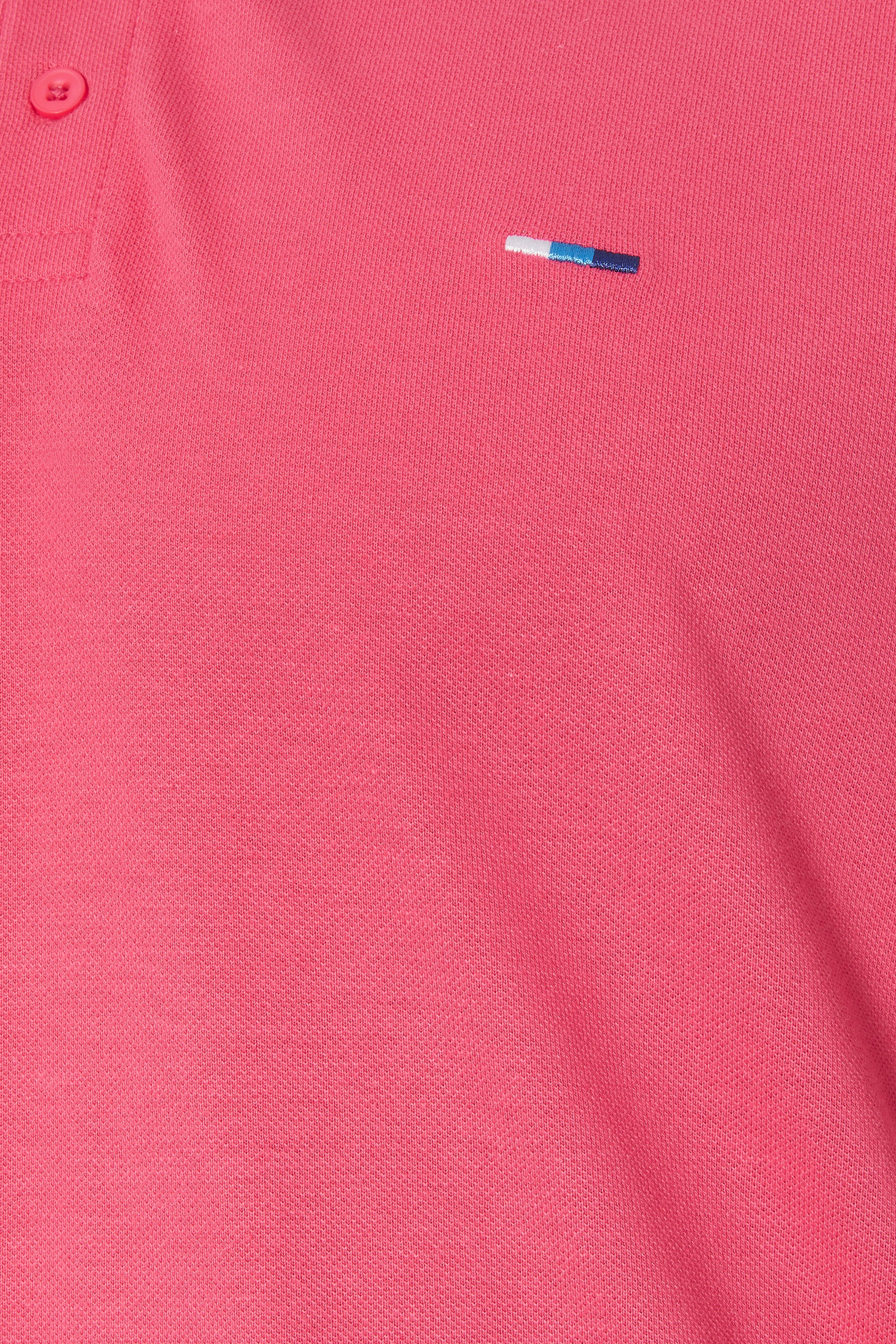 BadRhino Big & Tall Pink Tipped Polo Shirt  5