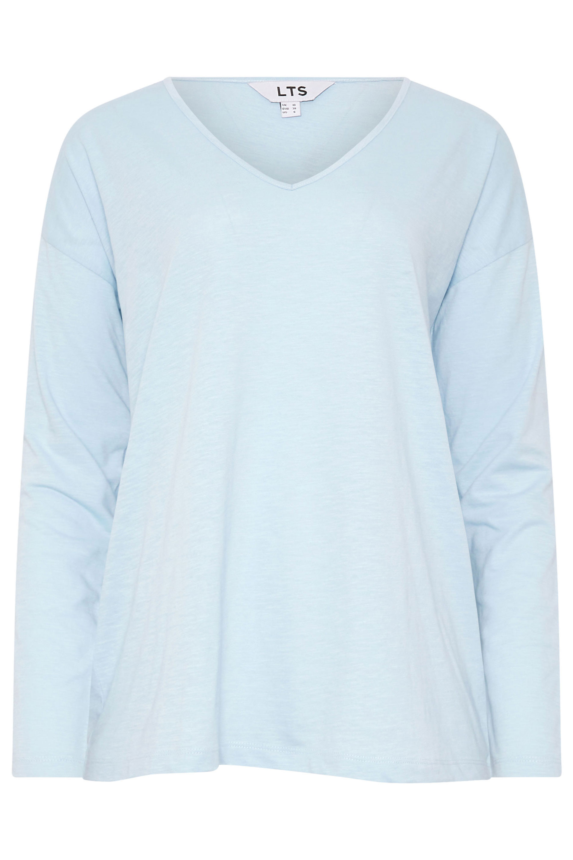 LTS Tall 3 PACK Sage Green, Blue & Pink V-Neck T-Shirts | Long Tall Sally 11