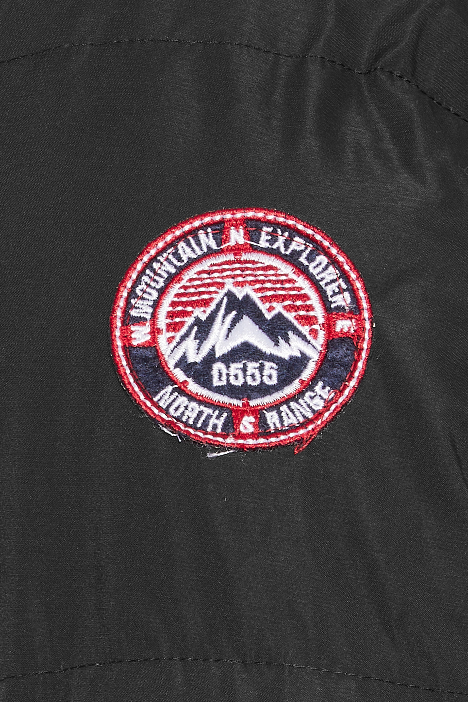 D555 Big & Tall Black Quilted Padded Jacket | BadRhino 6