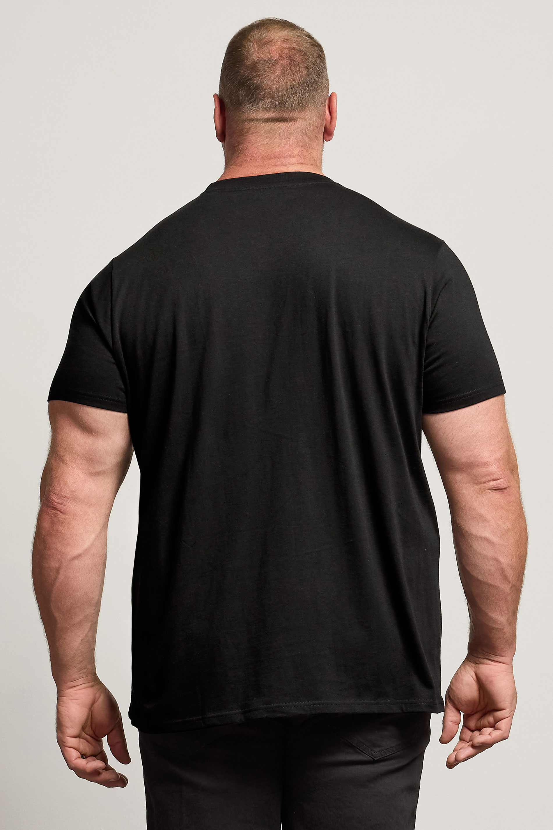 BadRhino Big & Tall Black Star Wars Graphic T-Shirt | BadRhino 3