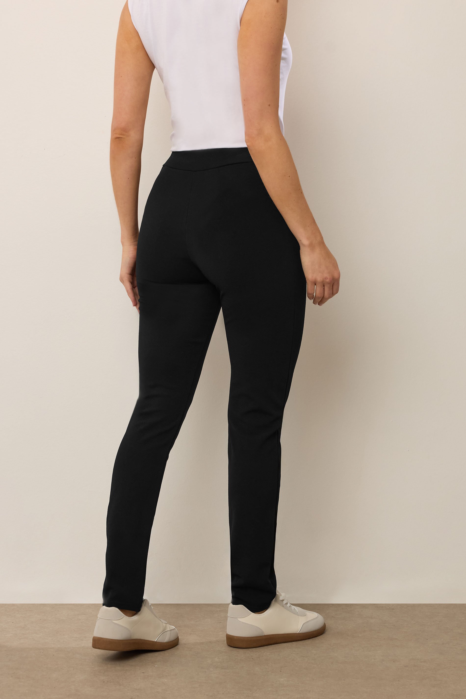 LTS Tall Women's Black Slim Leg Trousers | Long Tall Sally 3