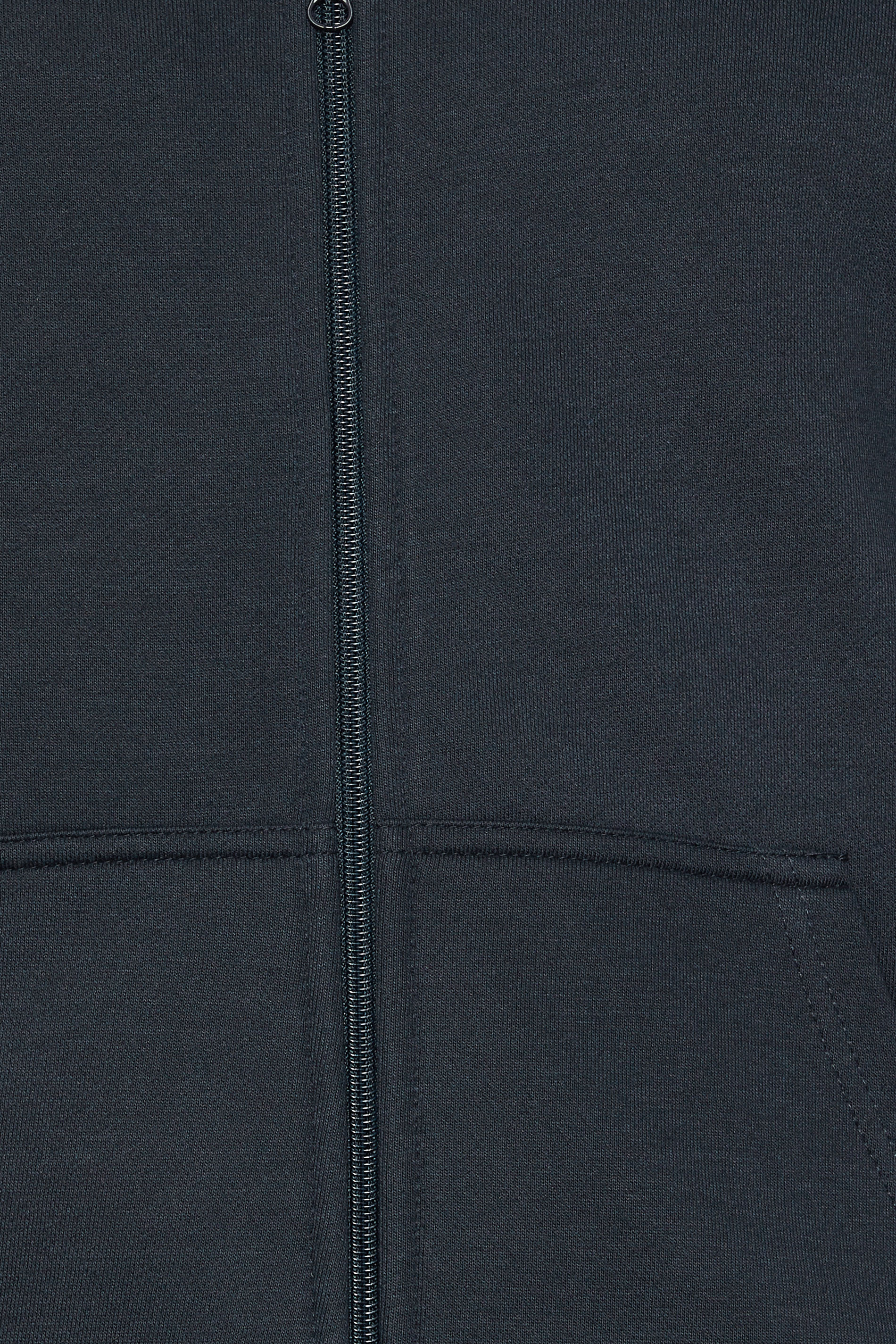 BadRhino Big & Tall Navy Blue Premium Zip Through Hoodie | BadRhino 2