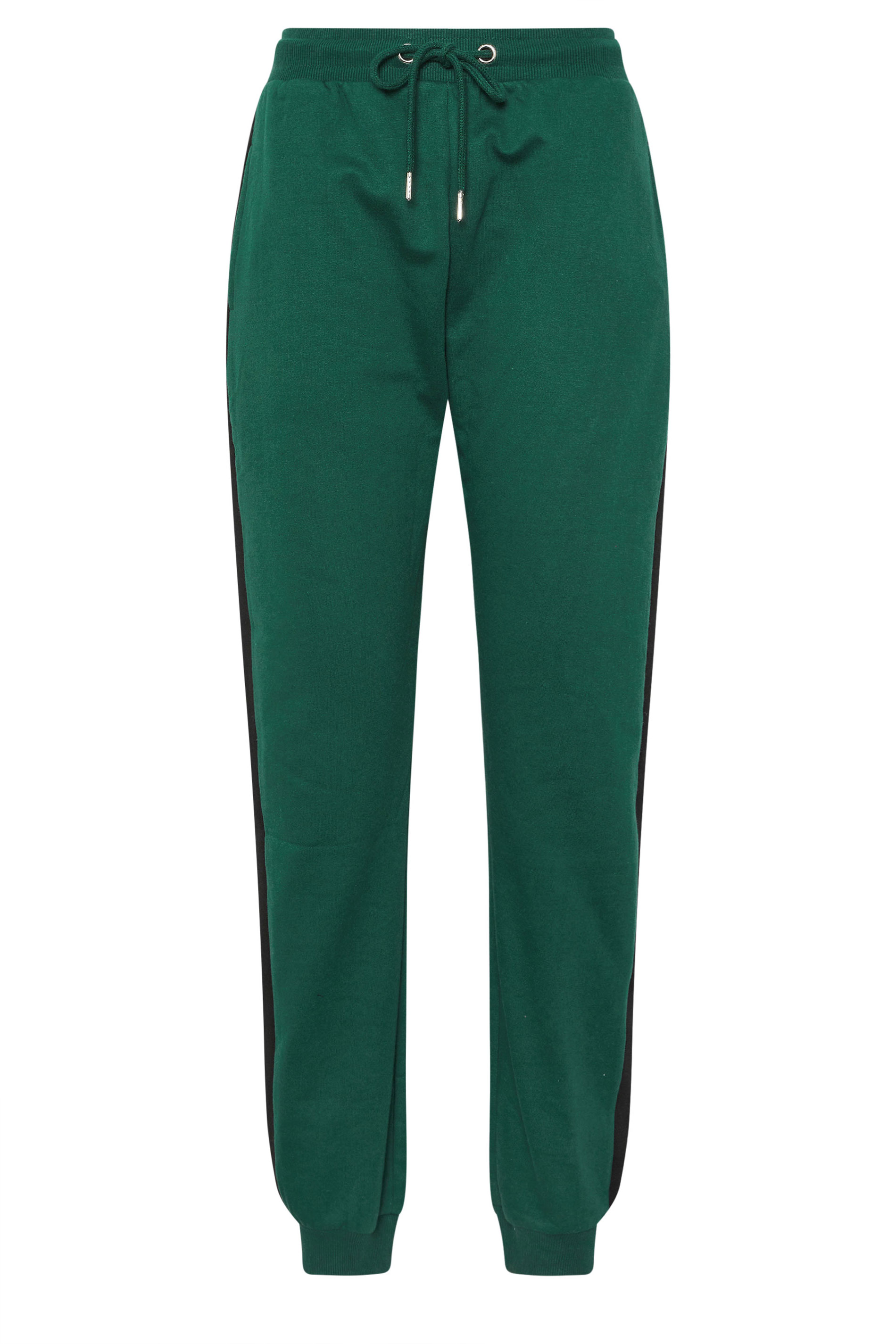 LTS Tall Green Colour Block Cuffed Joggers | Long Tall Sally 5