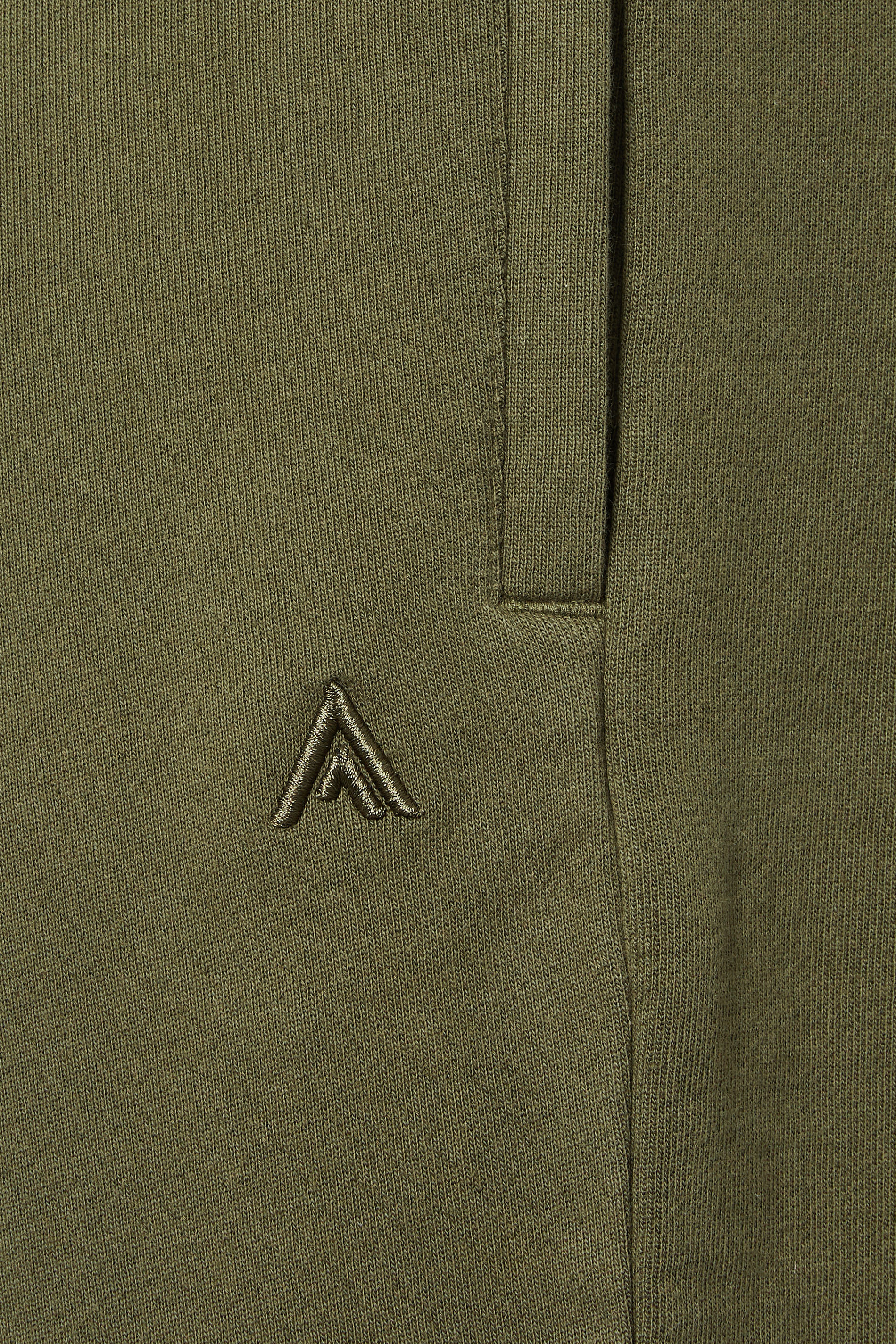 STUDIO A Big & Tall Khaki Green Pintuck Joggers | BadRhino 3