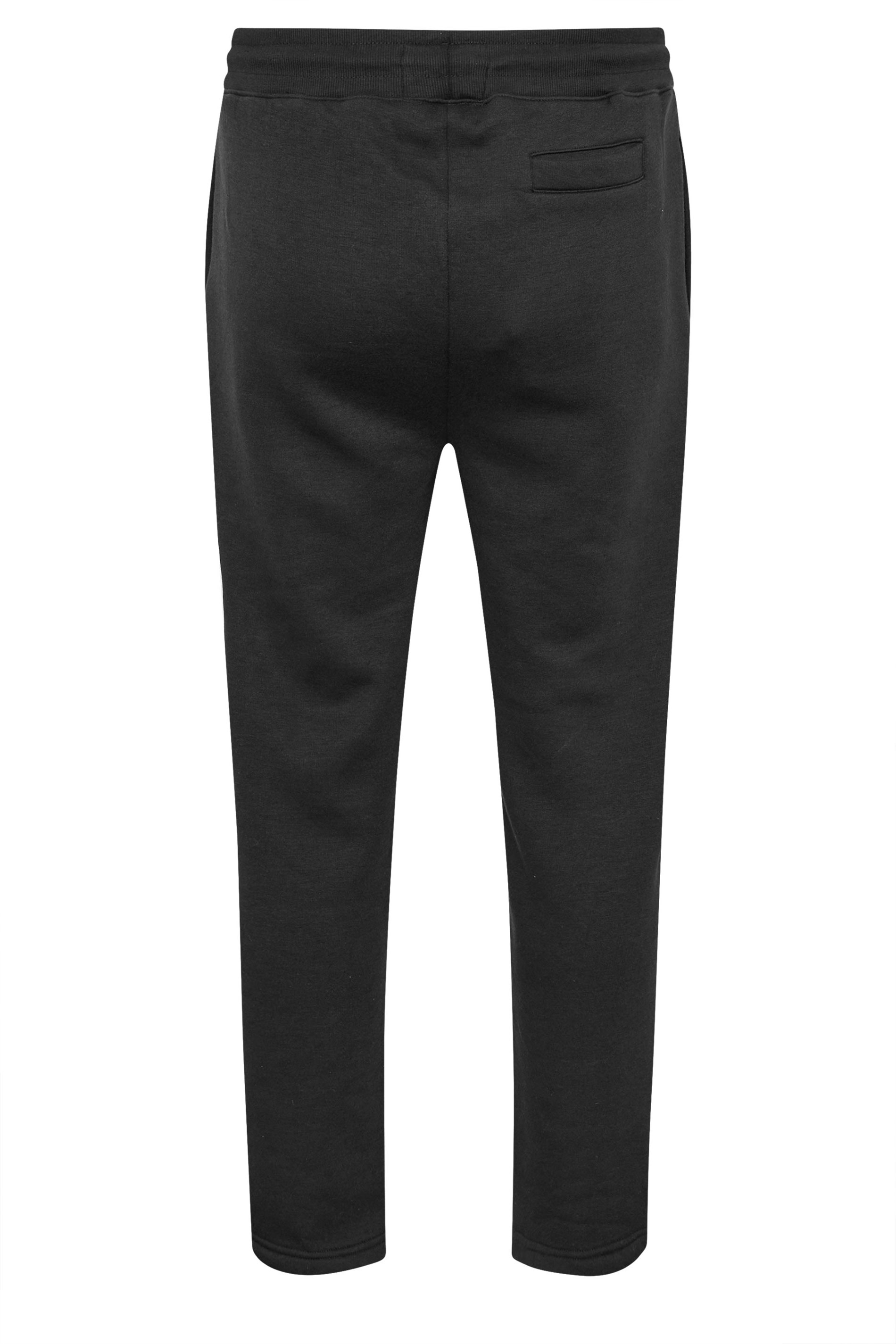 IronRhino Big & Tall Black 'Rest Day' Joggers | BadRhino 9