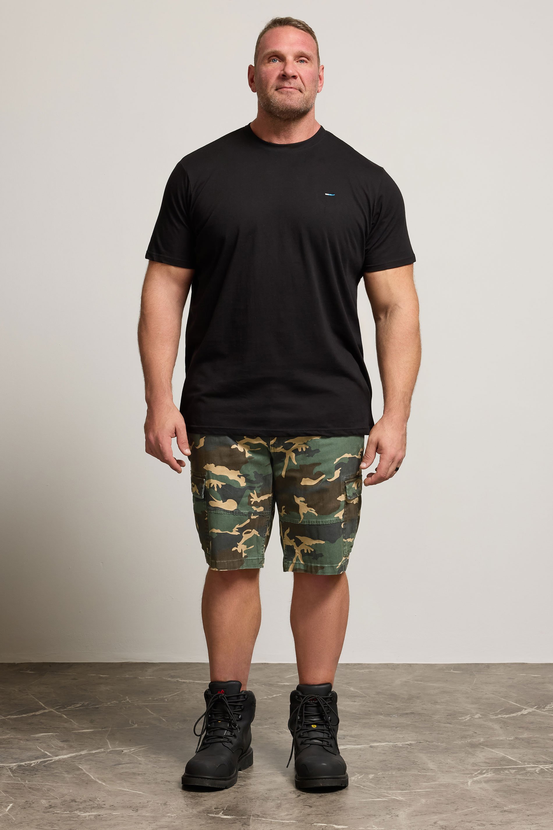 BadRhino Big & Tall Brown Camo Cargo Shorts | BadRhino 2