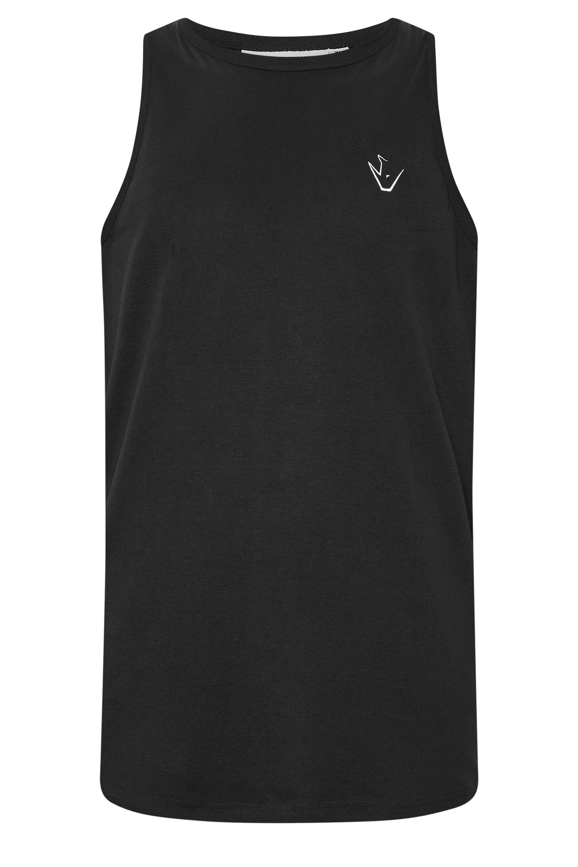 IronRhino Big & Tall Black 'Rest Day' Vest | BadRhino 6