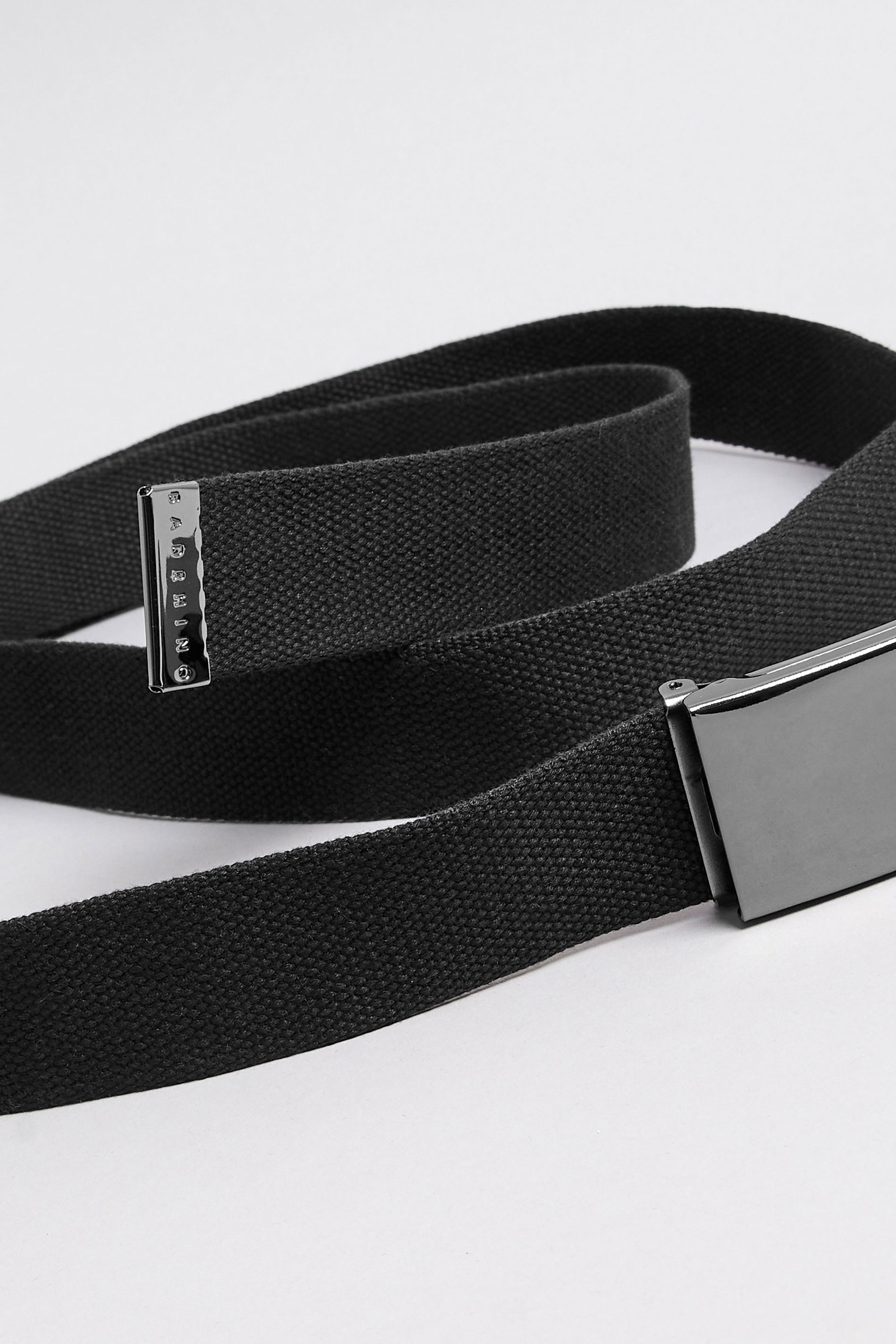 BadRhino Black Canvas Webbing Belt | BadRhino 3