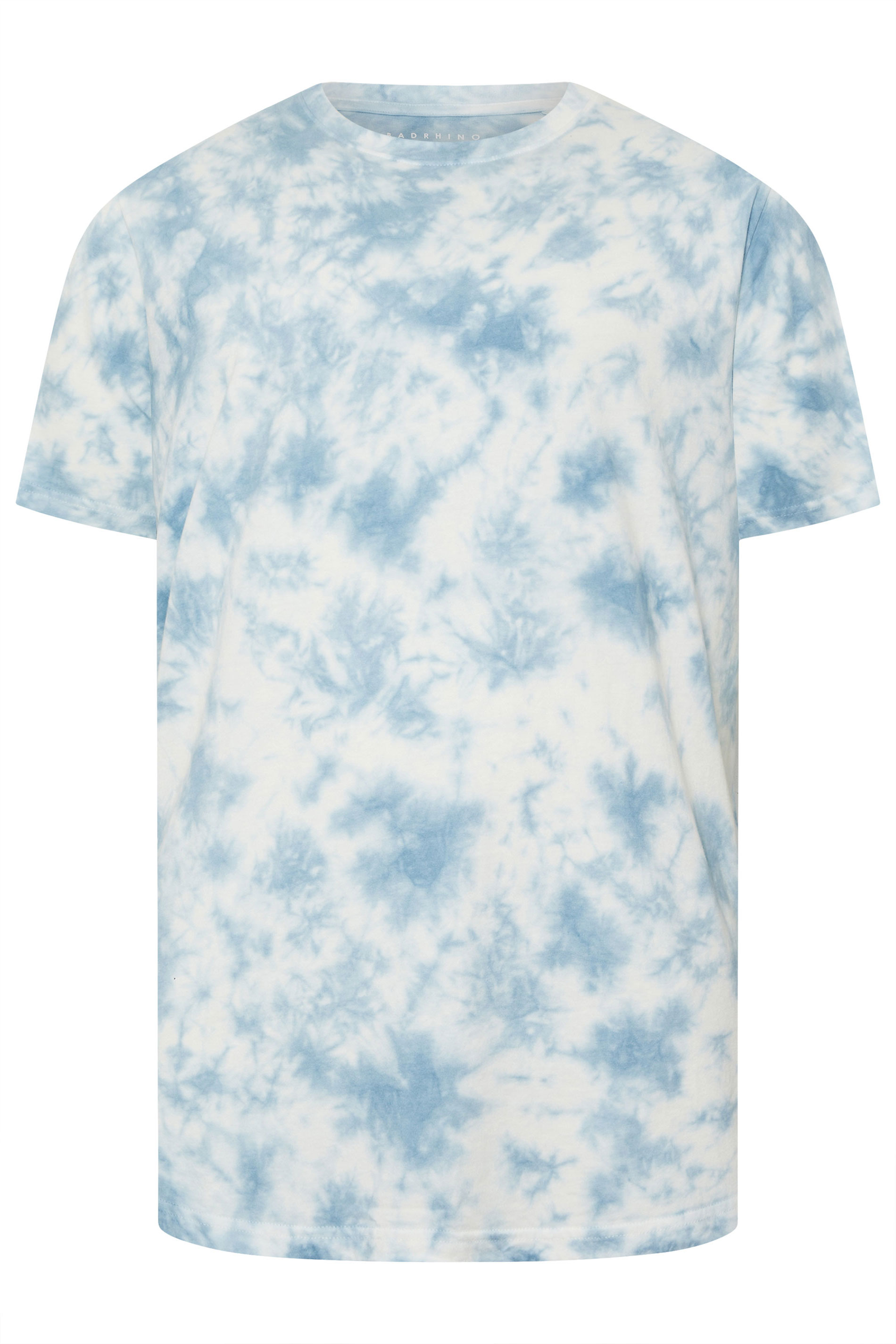 BadRhino Big & Tall Blue Tie Dye T-Shirt | BadRhino 6