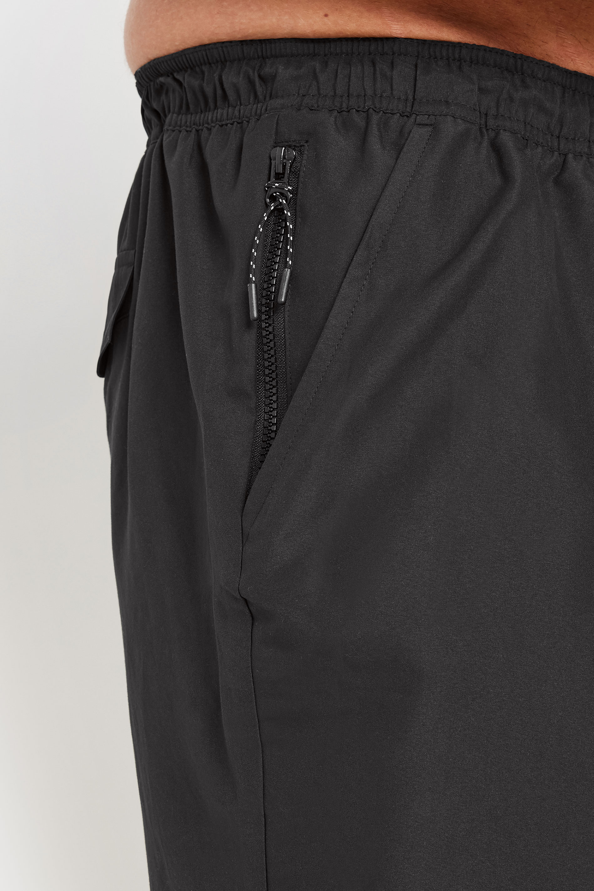 BadRhino Big & Tall Black Cargo Swim Shorts | BadRhino 5