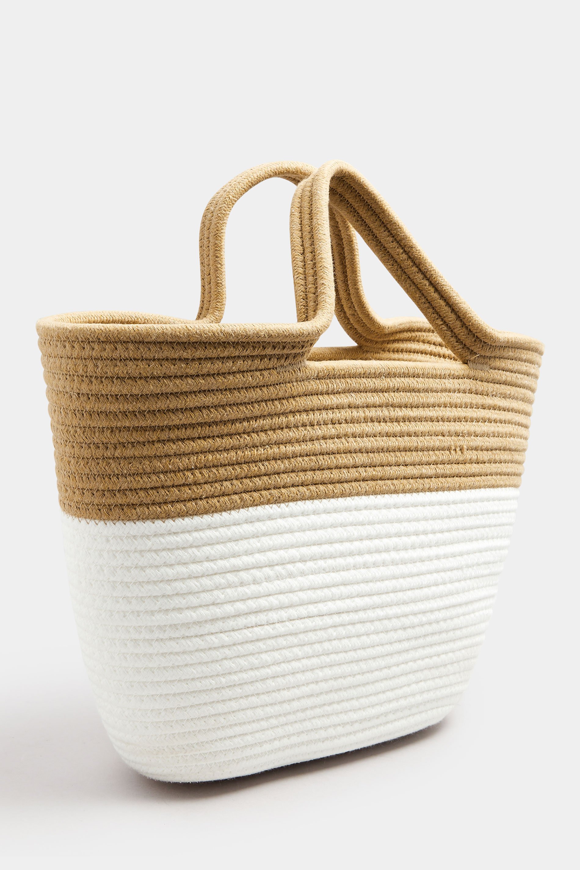 Natural Brown Straw Bucket Bag | Yours Clothing 2