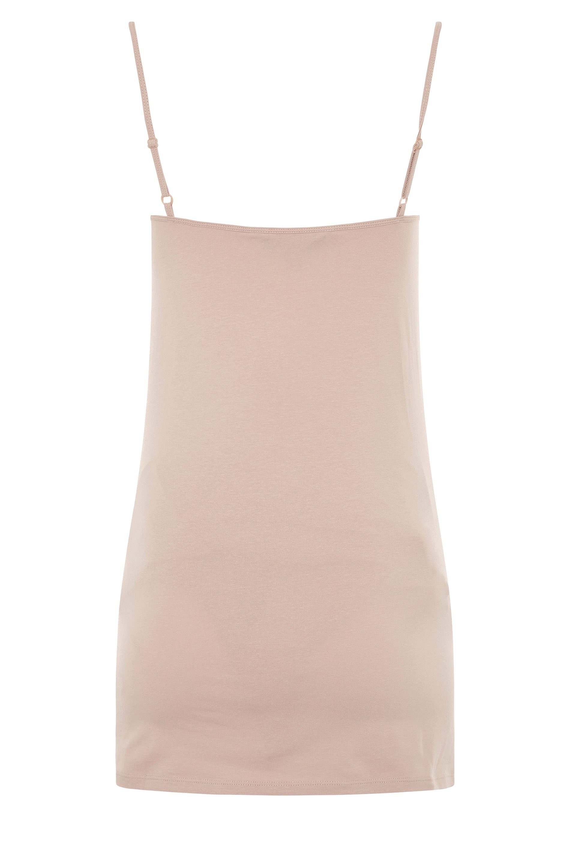 Tall Women's LTS 2 Pack Maternity Black & Nude Cami Vest Tops | Long Tall Sally 10