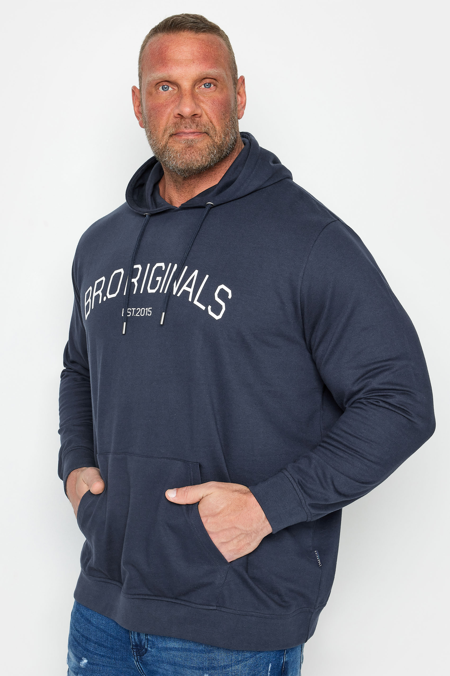 BadRhino Navy Blue 'Originals' Hoodie | BadRhino 1