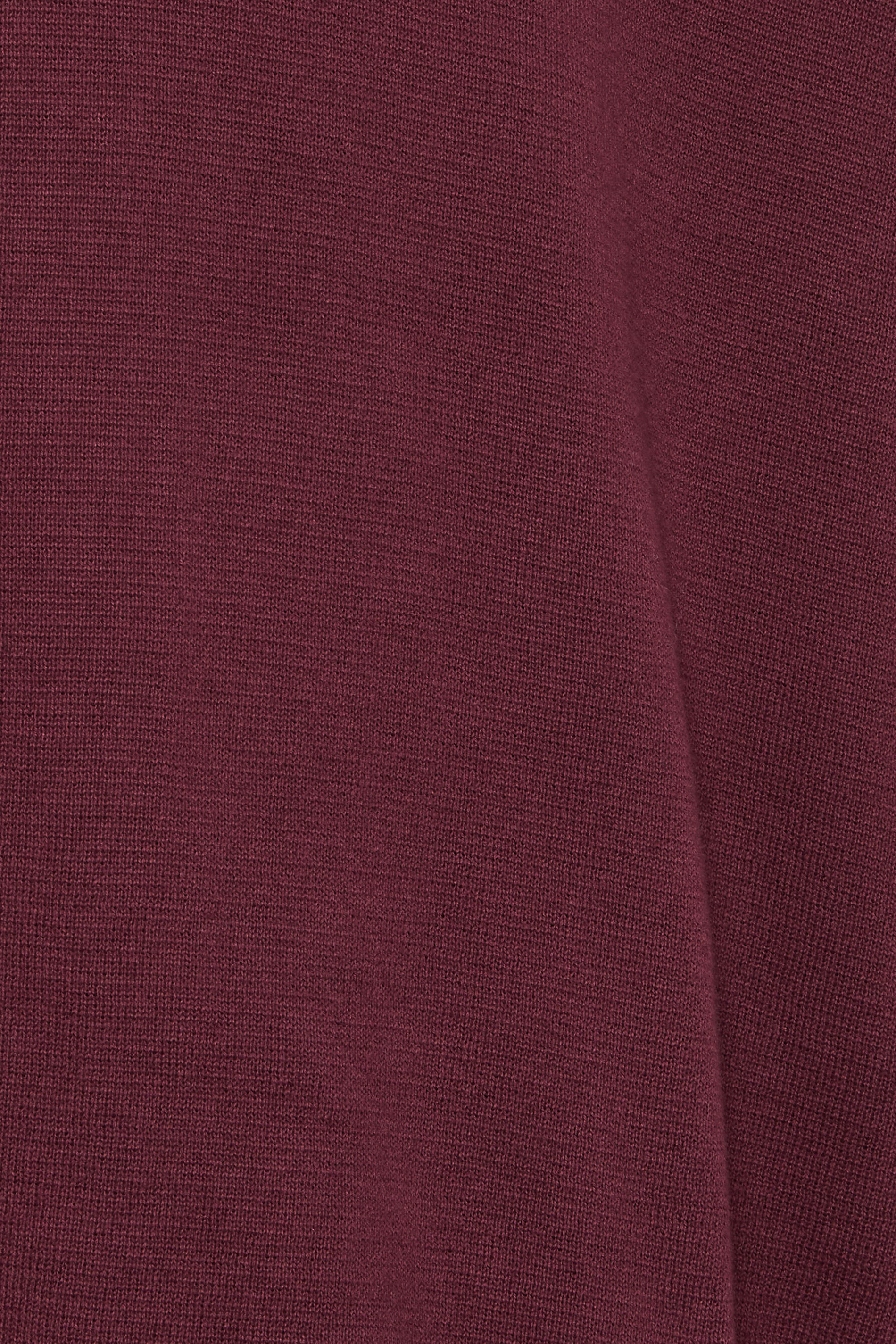 BadRhino Big & Tall Burgundy Red Mock Shirt Milano Quarter Zip Jumper | BadRhino 7