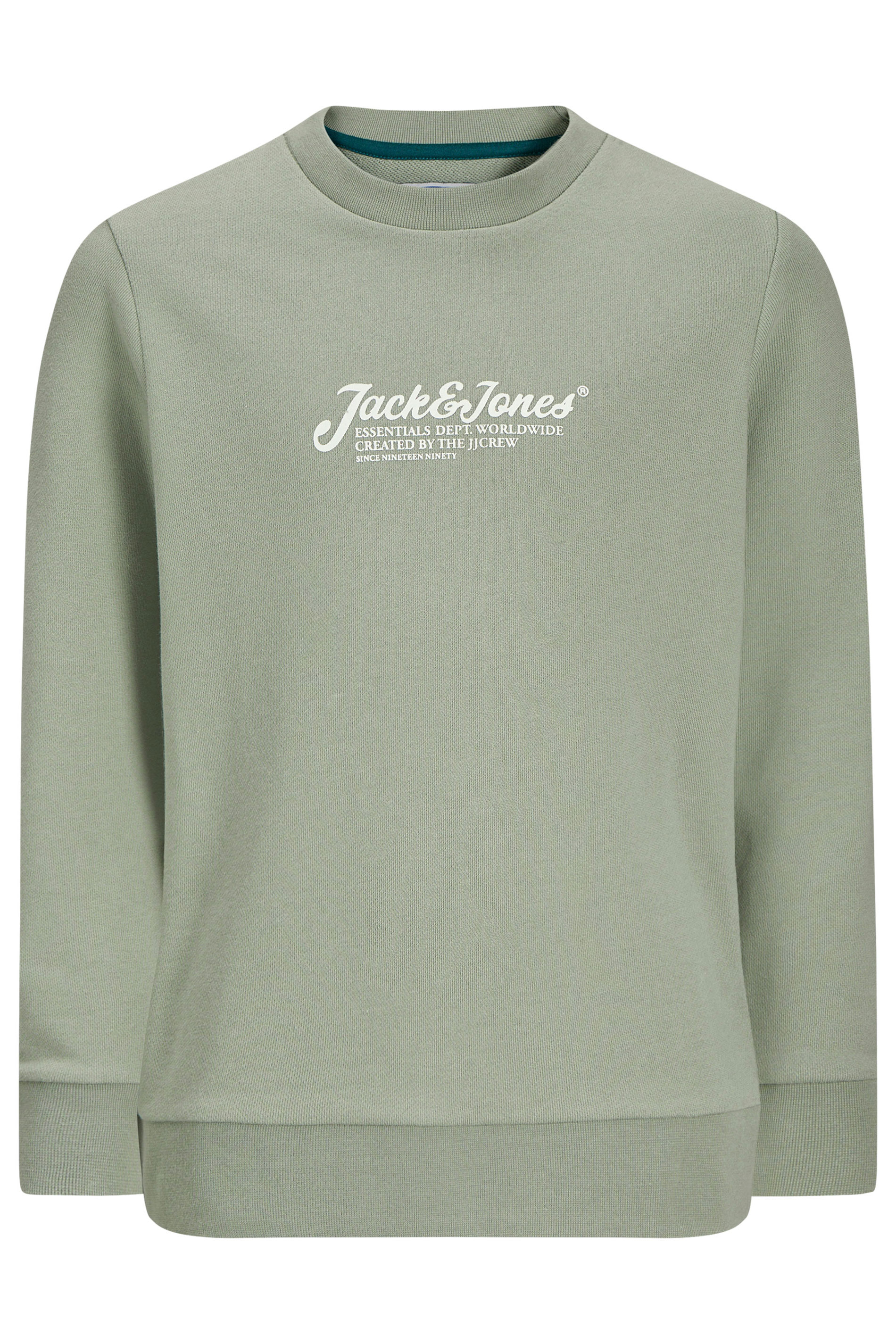 JACK & JONES Big & Tall Light Green Sweatshirt | BadRhino 2