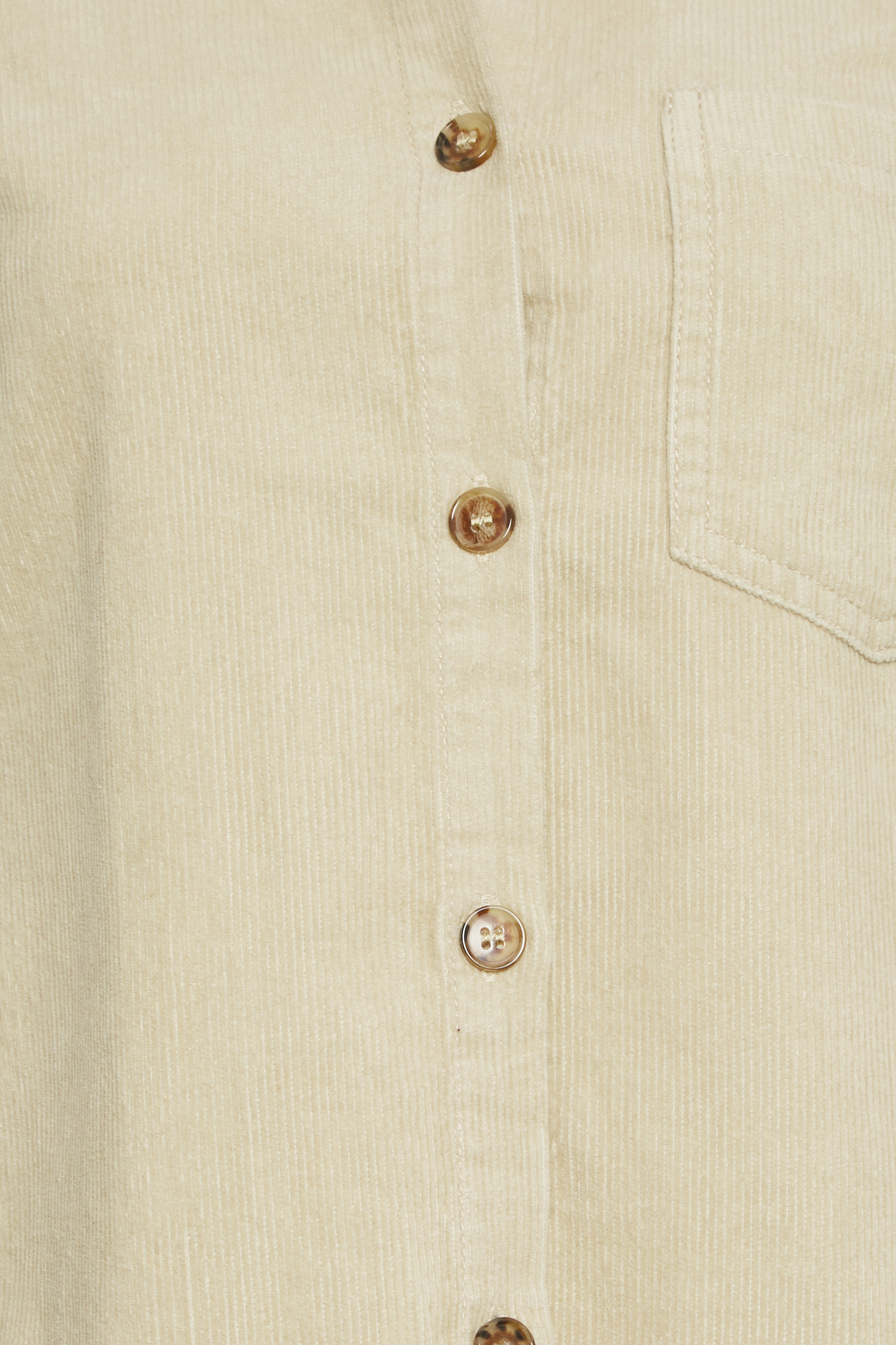 LTS Tall Cream Cord Shirt | Long Tall Sally 5