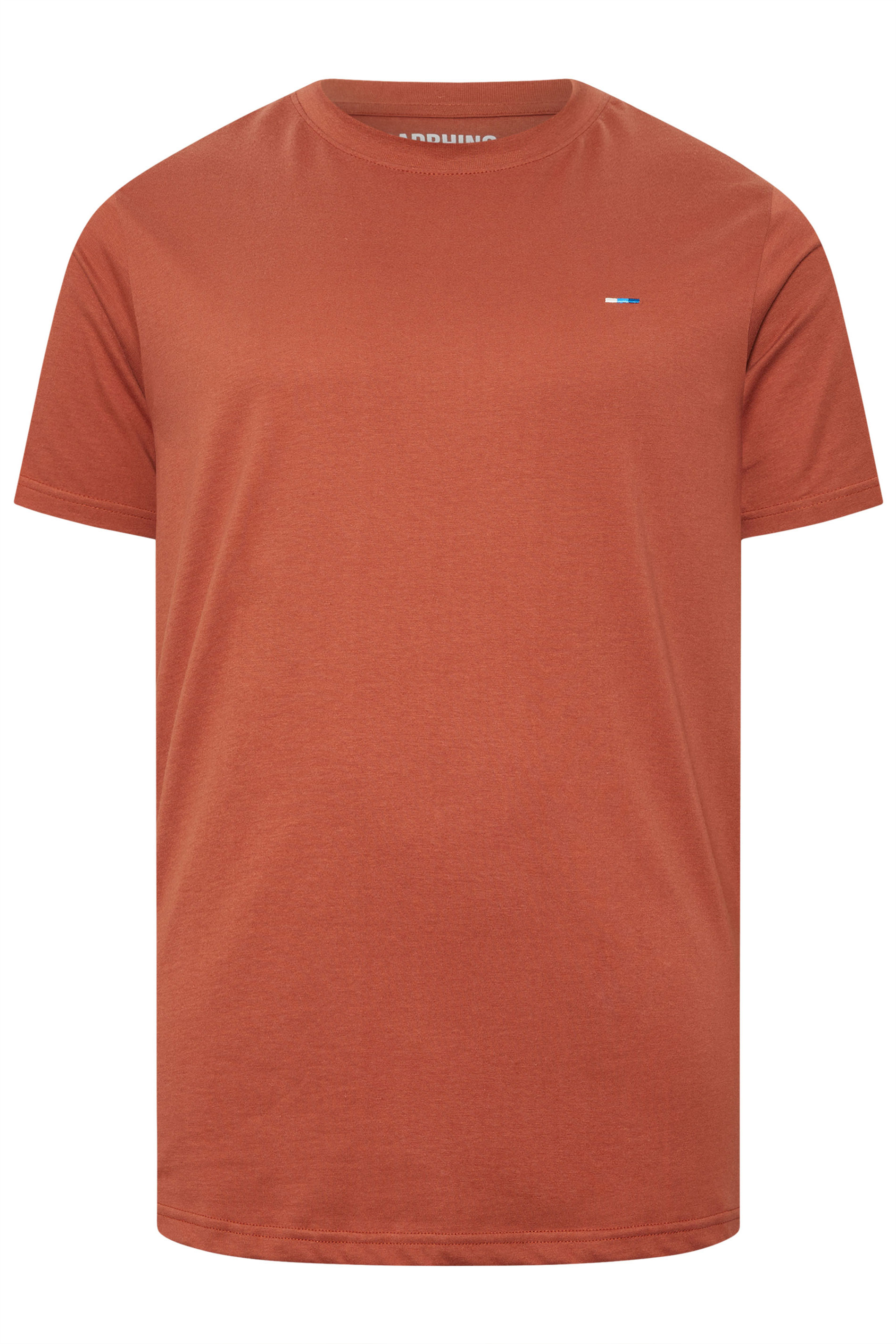 BadRhino Big & Tall Clay Orange Extra Long Core T-Shirt | BadRhino 5