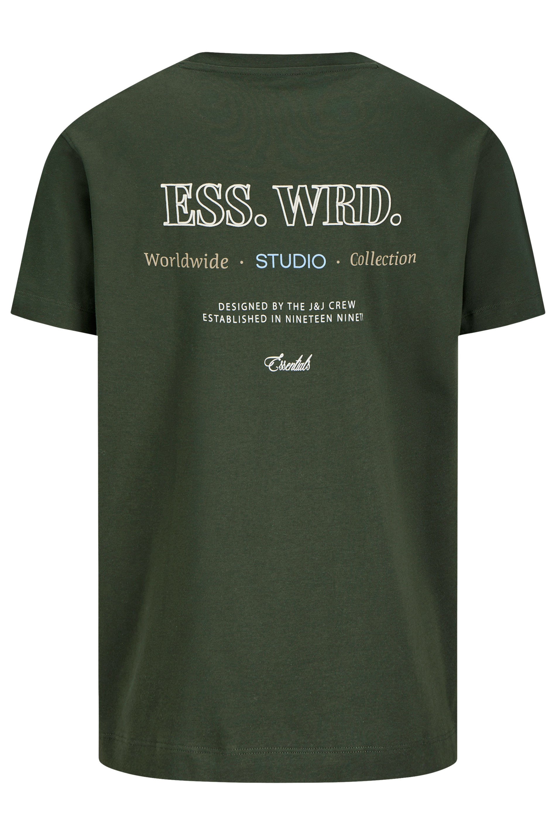 JACK & JONES Big & Tall Duffel Green Studio Graphic T-Shirt | BadRhino 5