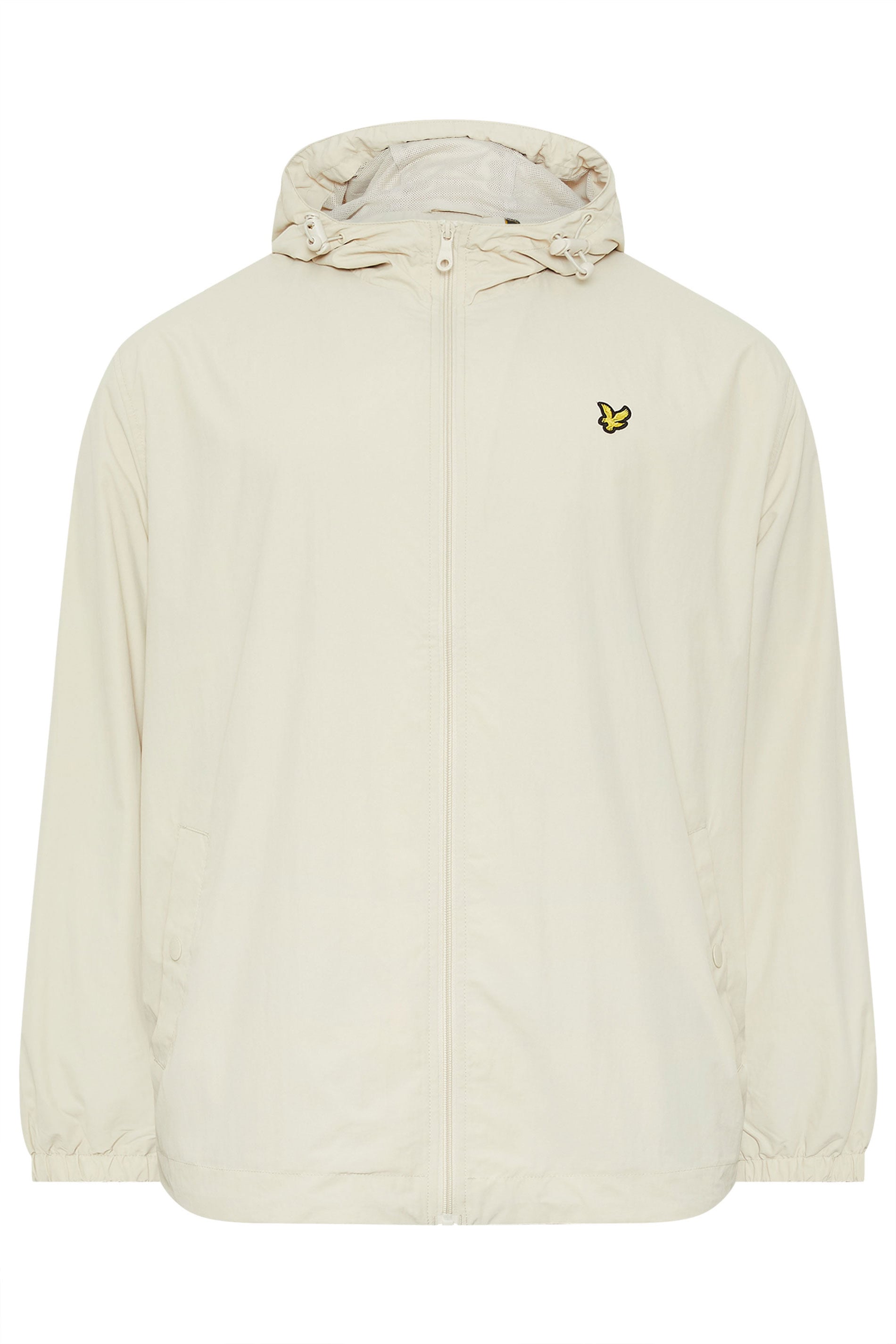 LYLE & SCOTT Big & Tall Off-White Hooded Jacket | BadRhino 2