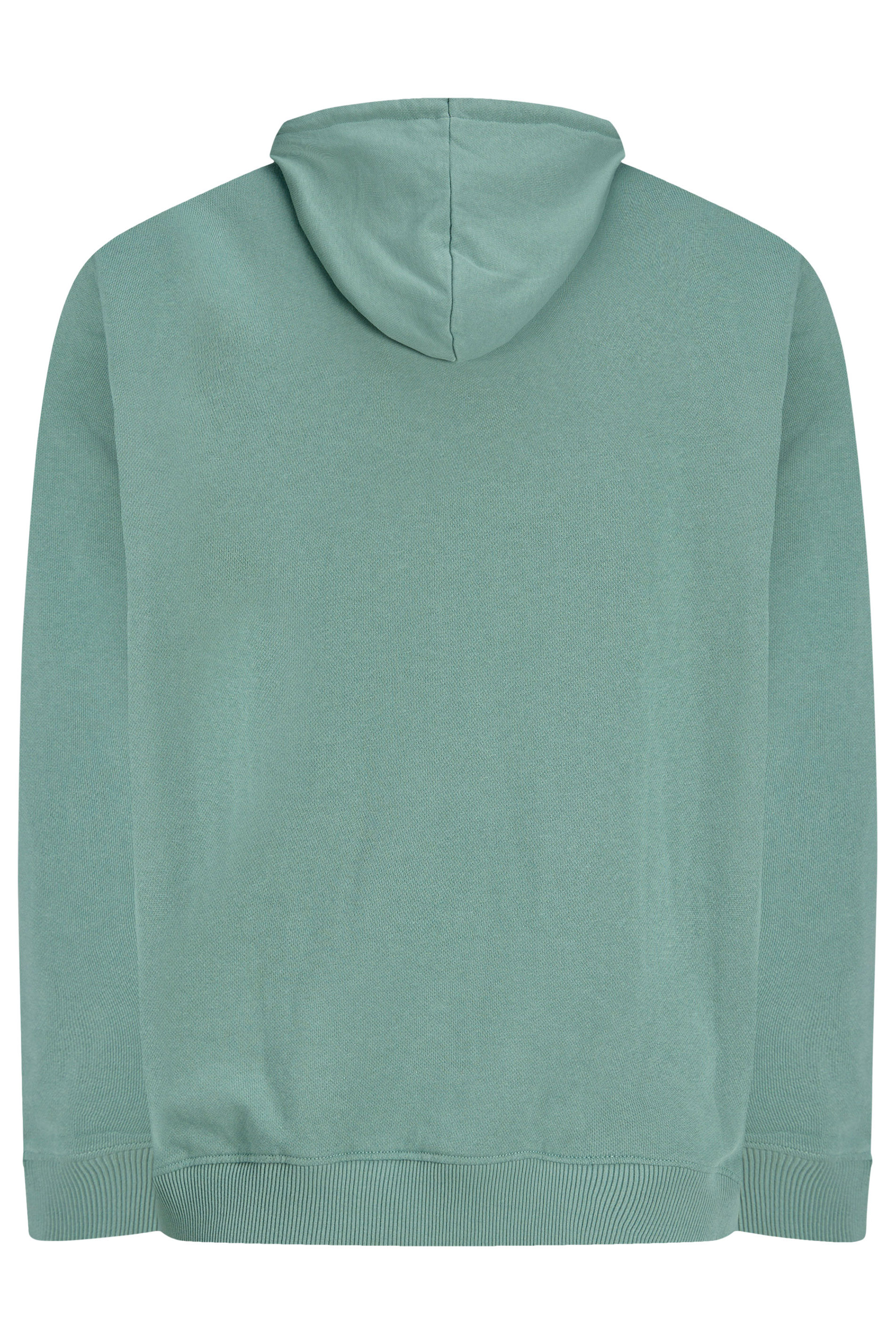 JACK & JONES Big & Tall Blue Printed Logo Hoodie  | BadRhino 2