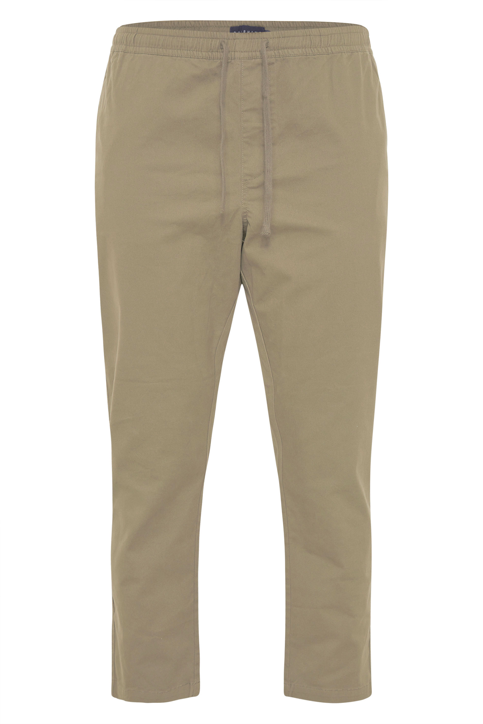 BadRhino Stone Brown Elasticated Waist Chinos | BadRhino 6