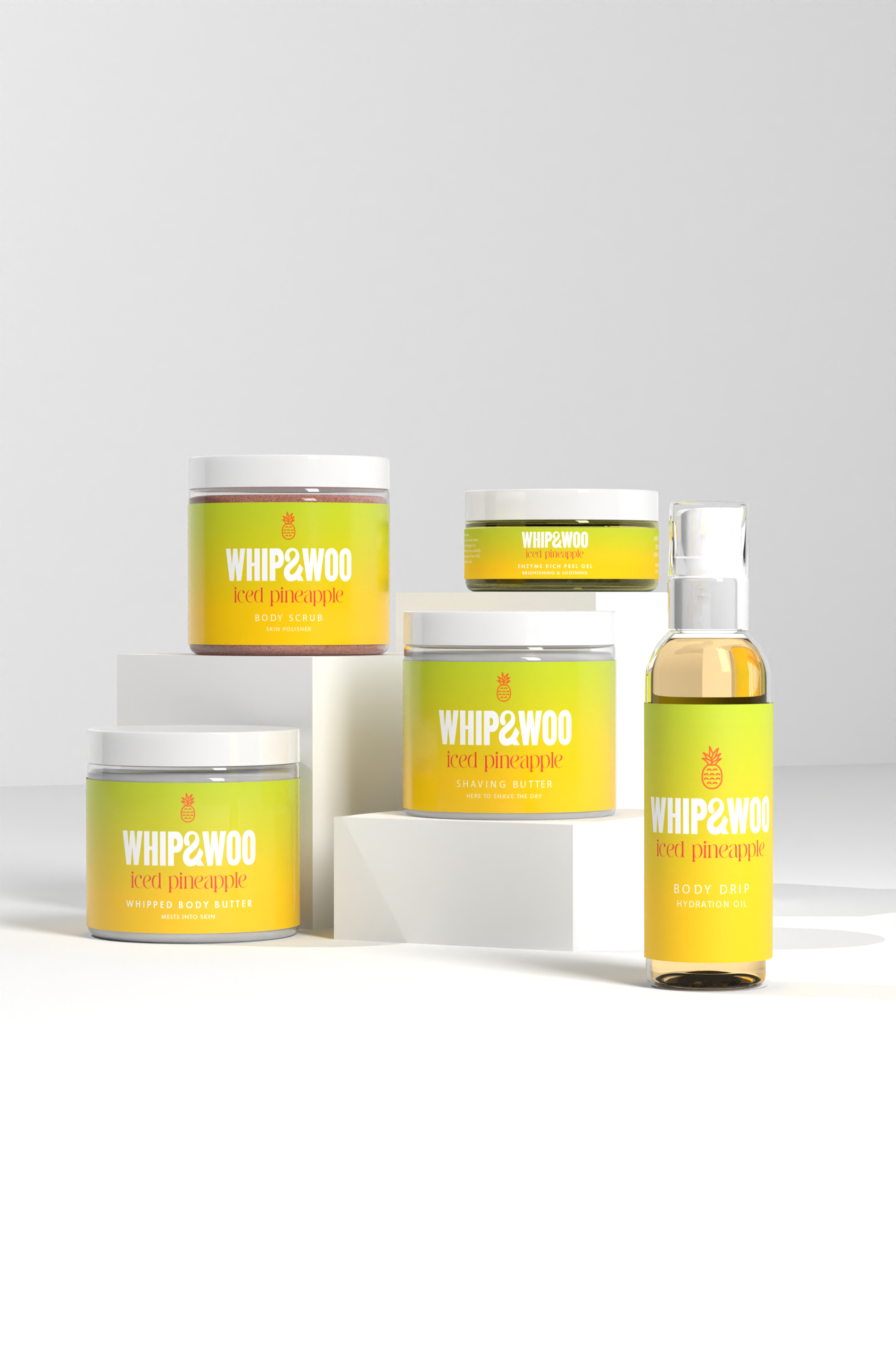 Iced Pineapple Complete Glow Bundle | Whip&Woo 1