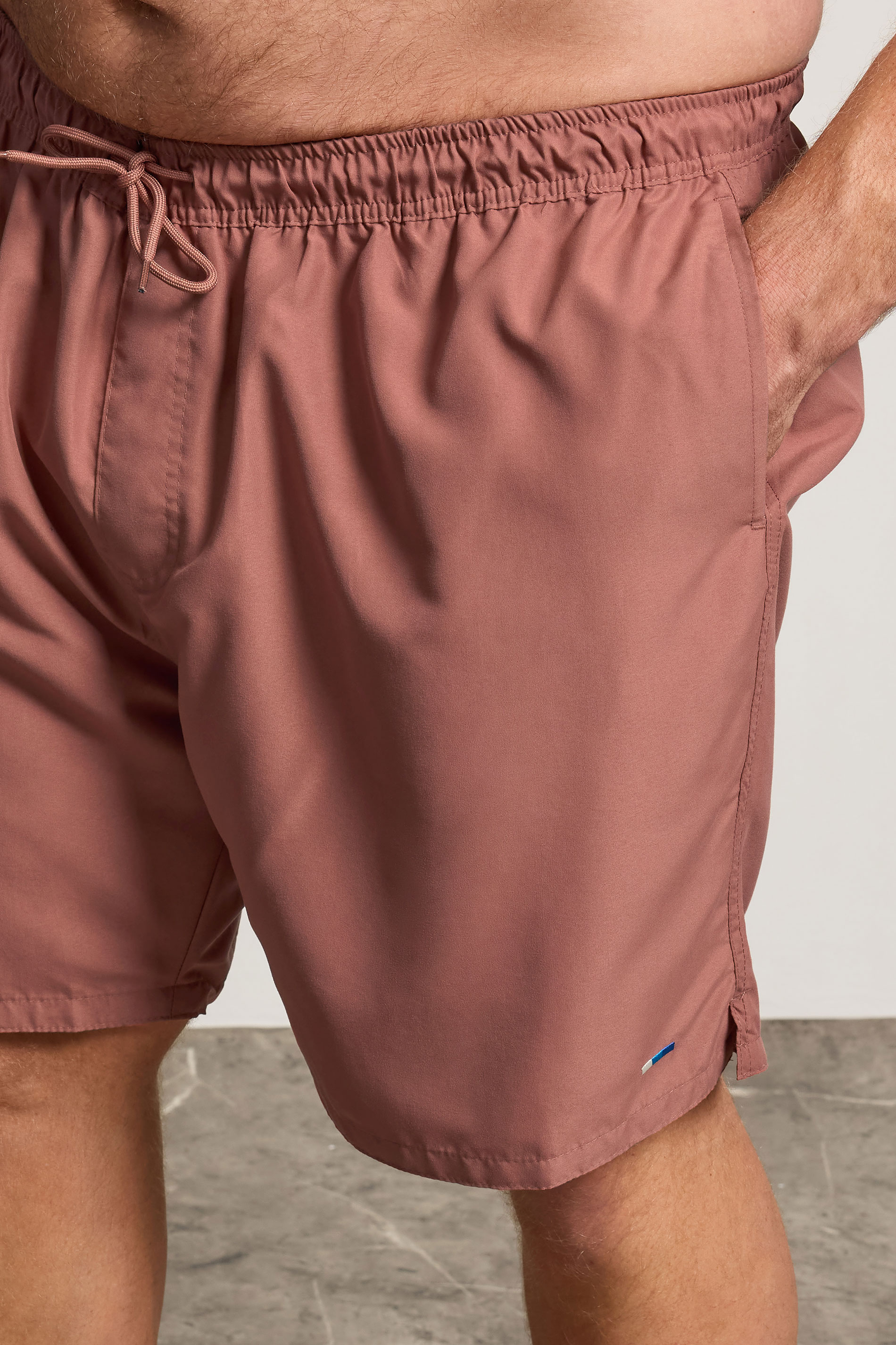BadRhino Big & Tall Burnt Orange Swim Shorts | BadRhino 5