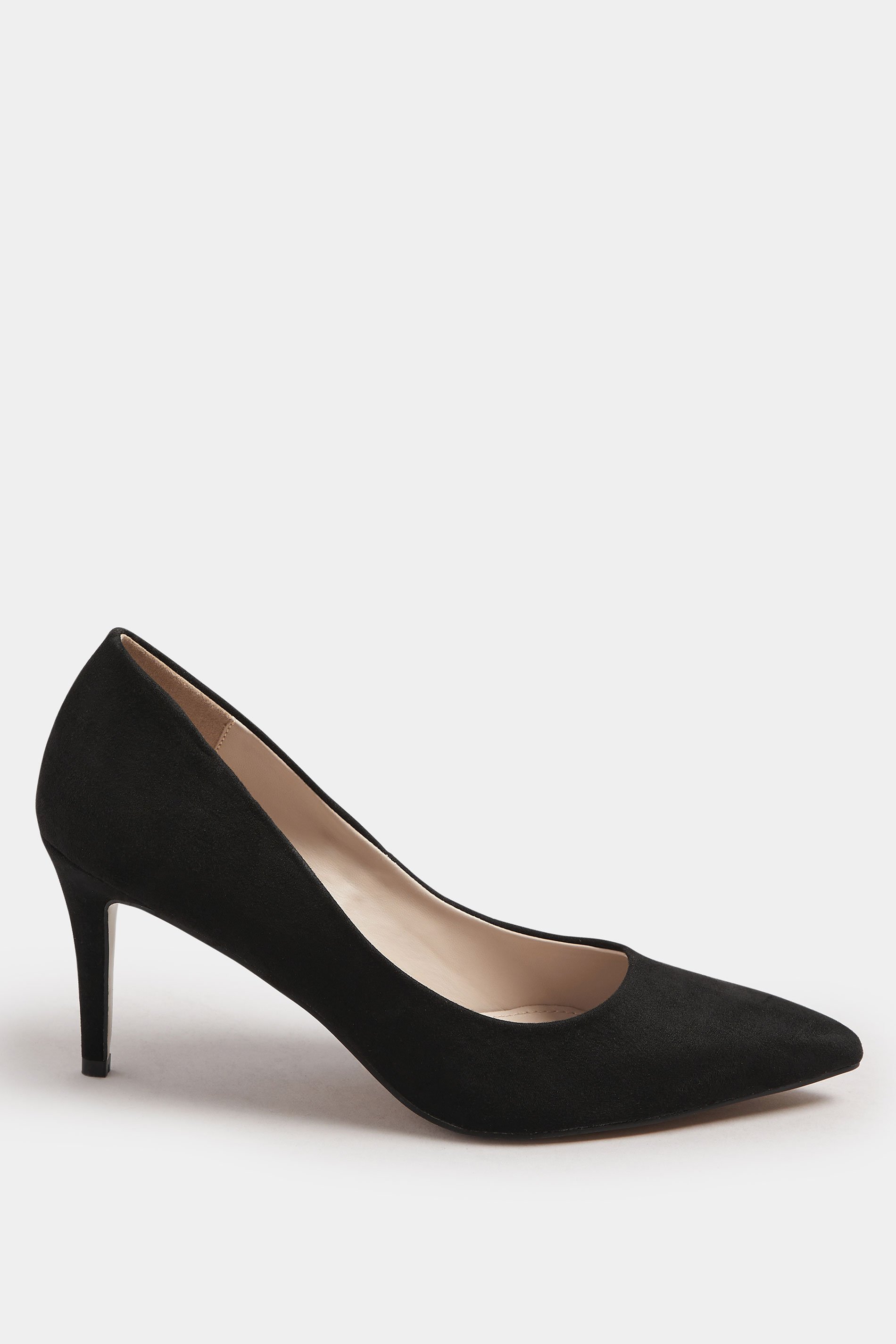 LTS Black Point Court Shoe in Standard Fit | Long Tall Sally 3