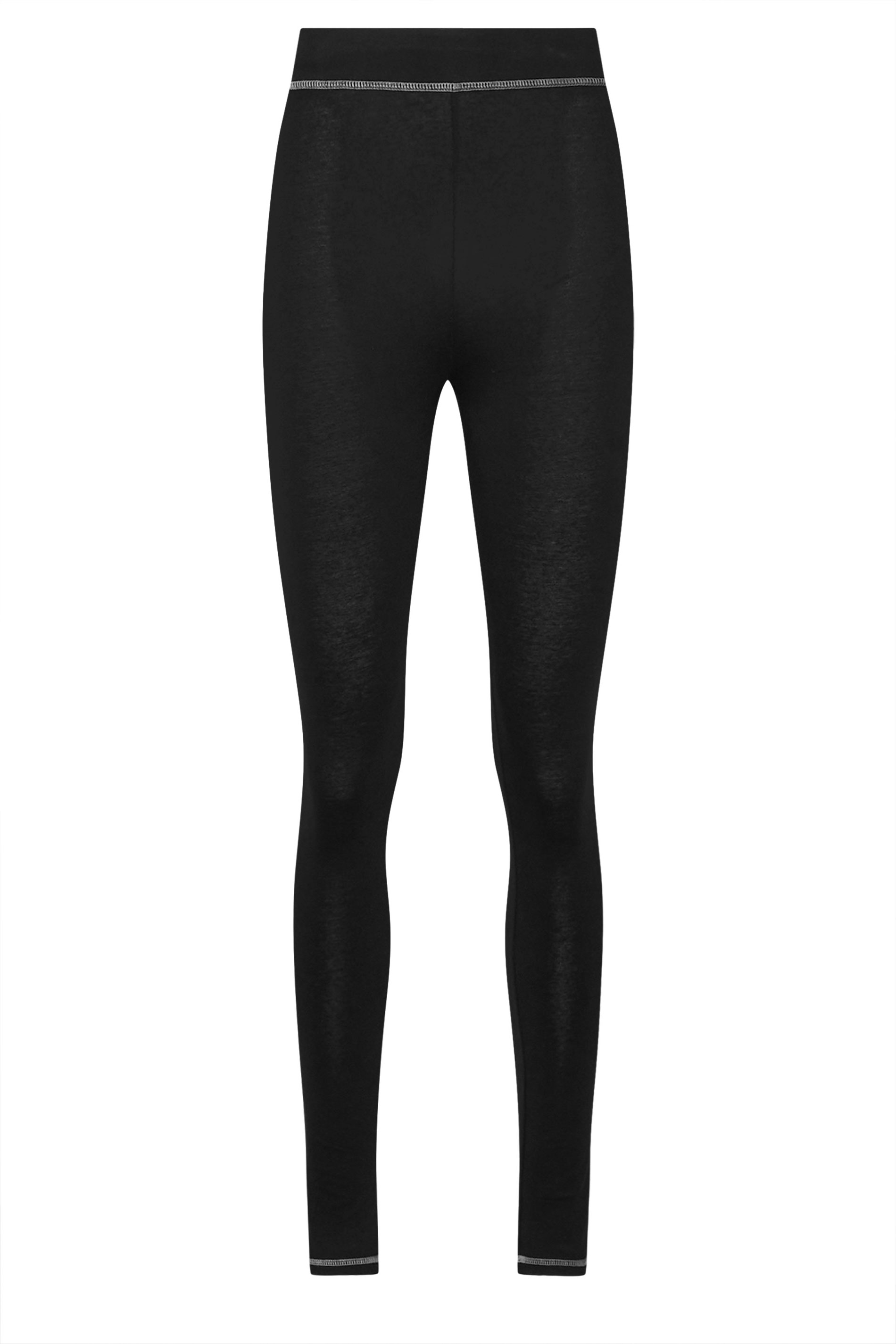 LTS Tall 2 PACK Black & Grey Contrast Stitch Leggings | Long Tall Sally 8