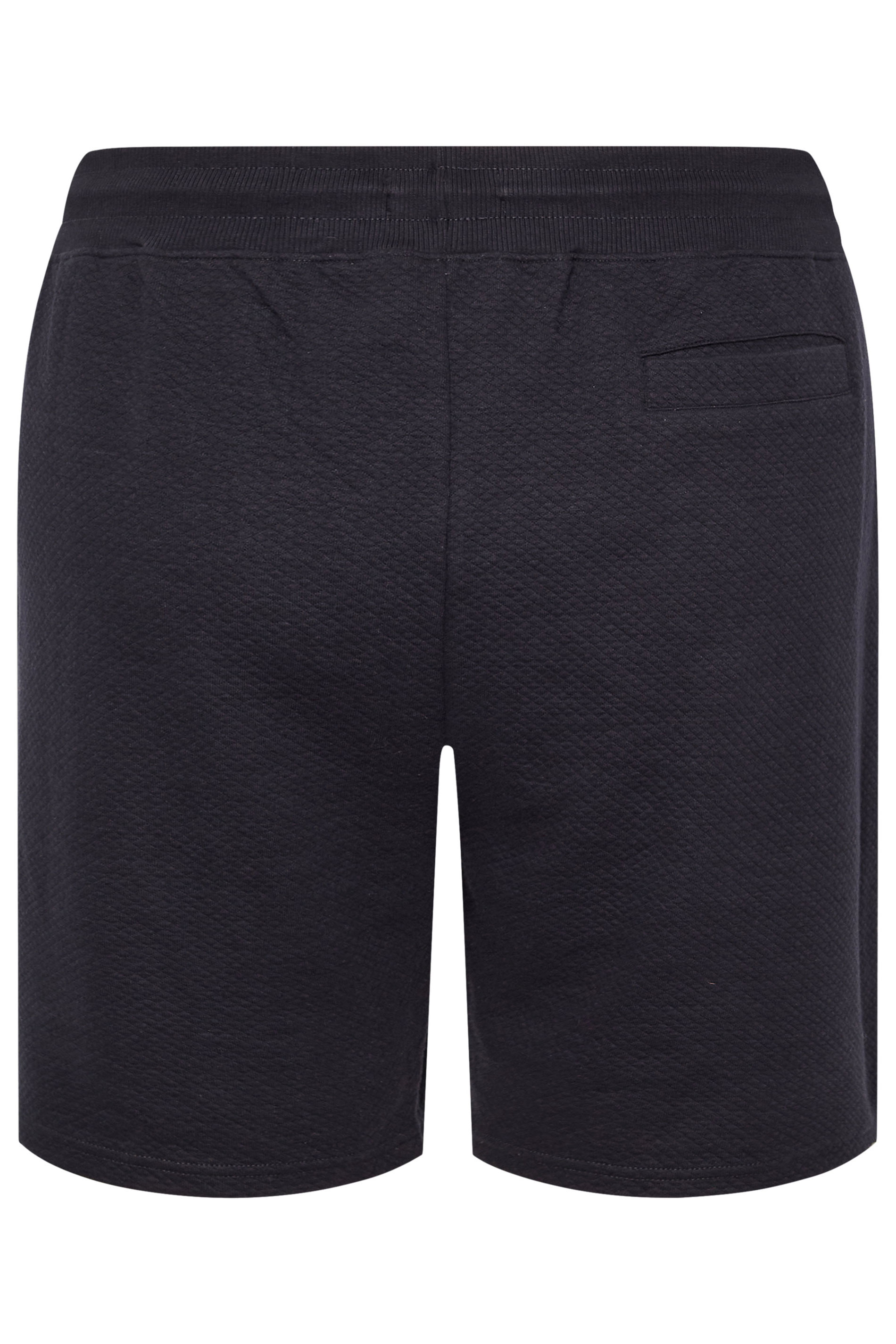 BadRhino Big & Tall Navy Blue Diamond Quilted Shorts | BadRhino 7
