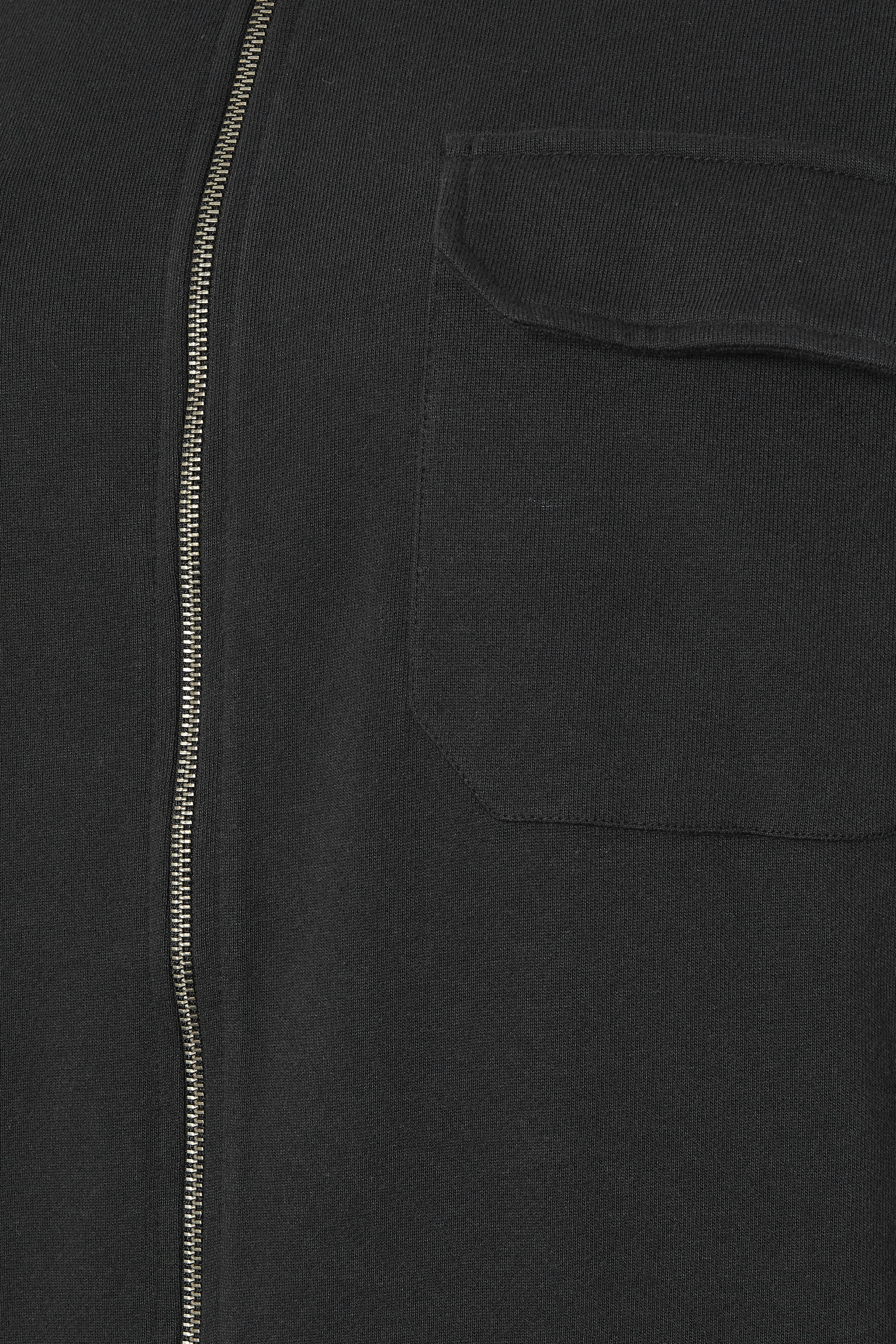 STUDIO A Big & Tall Navy Blue Zip Through Shacket | BadRhino 3