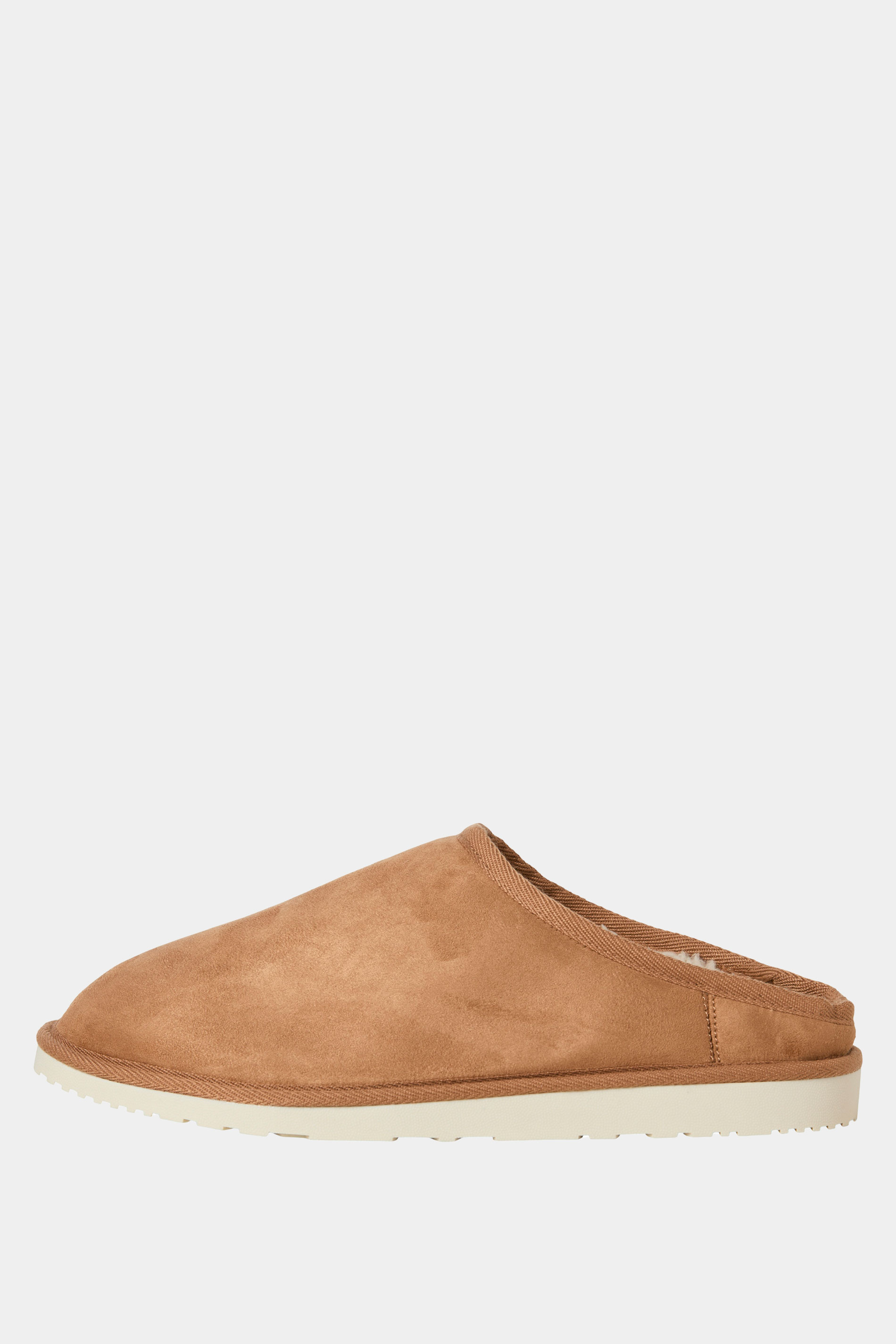 JACK & JONES Camel Brown Mule Slippers | BadRhino 3