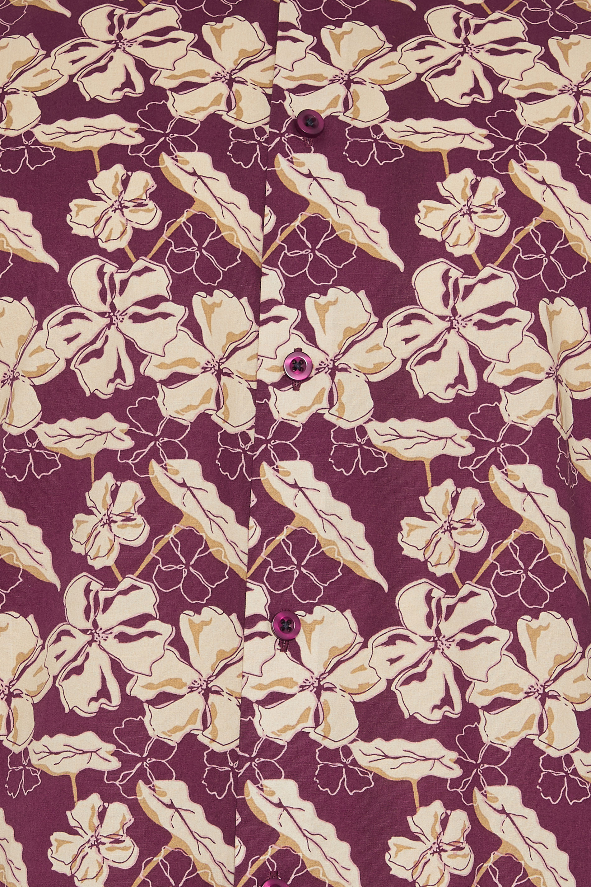 BadRhino Tailoring Big & Tall Burgundy Red Premium Leaf Print Long Sleeve Shirt | BadRhino 6