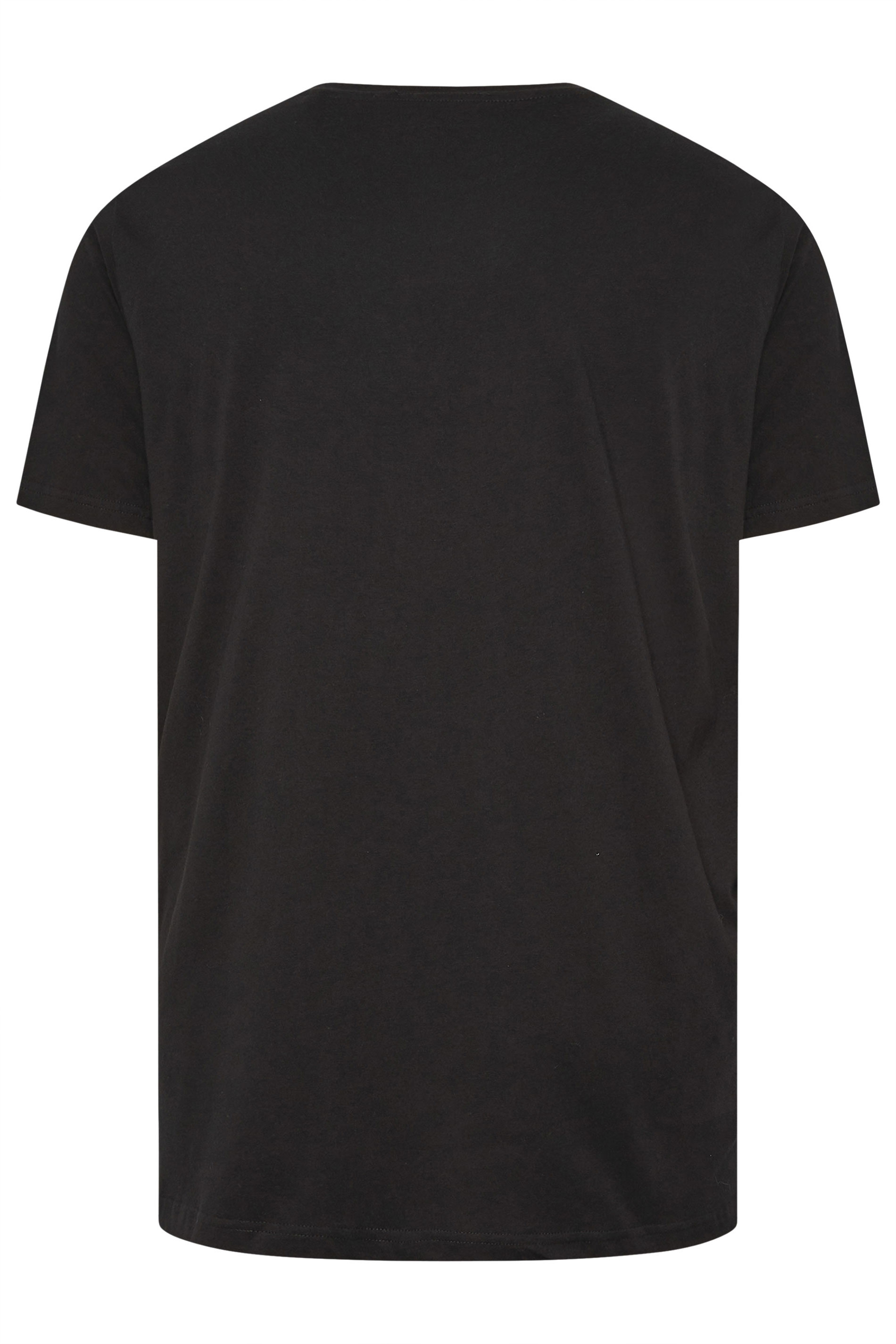 BadRhino Big & Tall Black & Red Iron Maiden Graphic T-Shirt | BadRhino 2