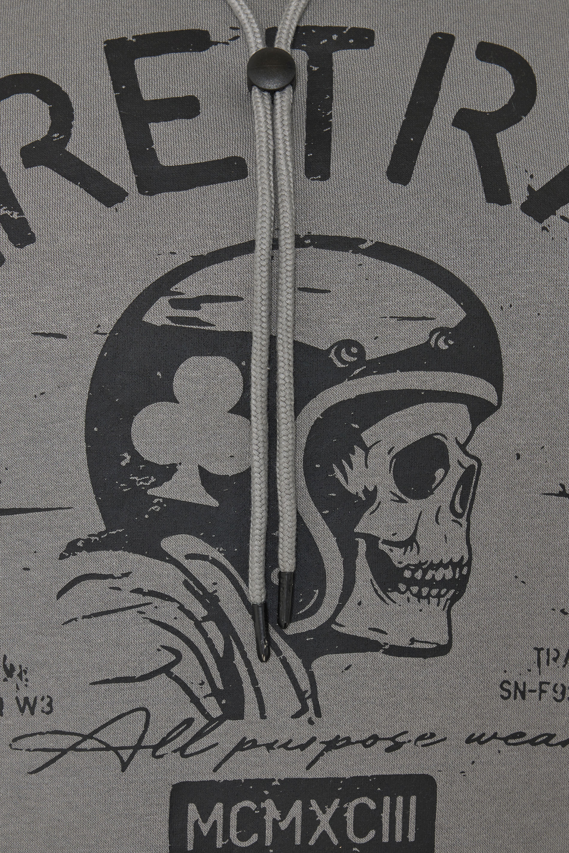 FIRETRAP Big & Tall Grey Hoodie | BadRhino 3