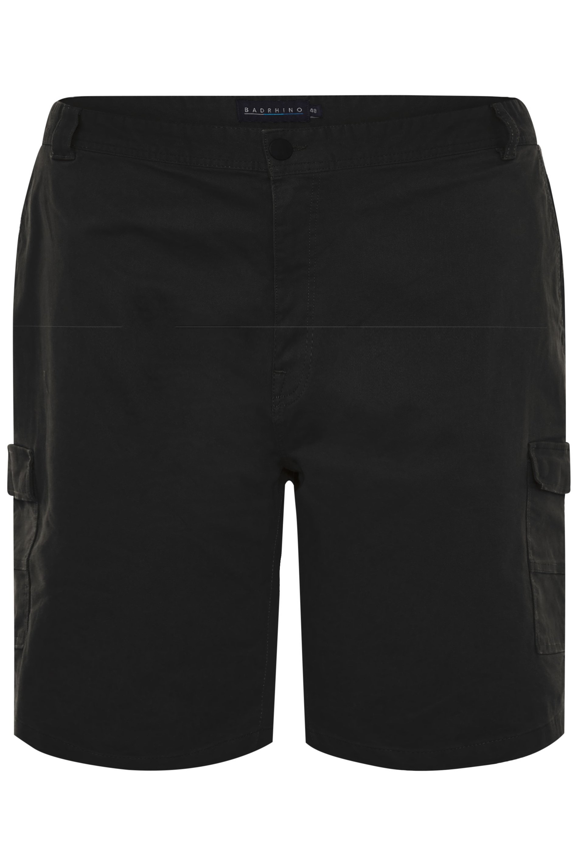 BadRhino Black Stretch Cargo Shorts | BadRhino 6