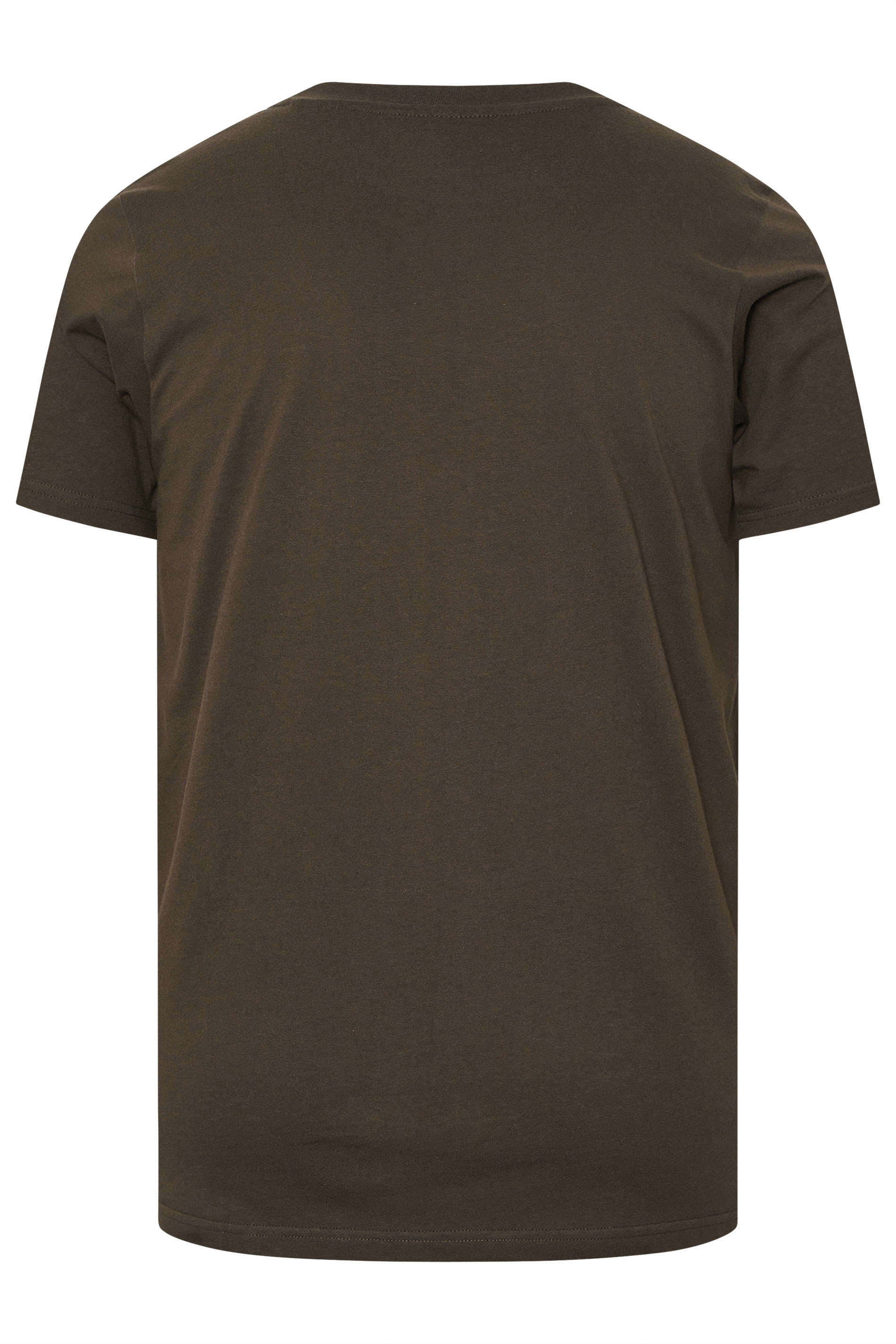 BadRhino Big & Tall Chocolate Brown T-Shirt | BadRhino 6