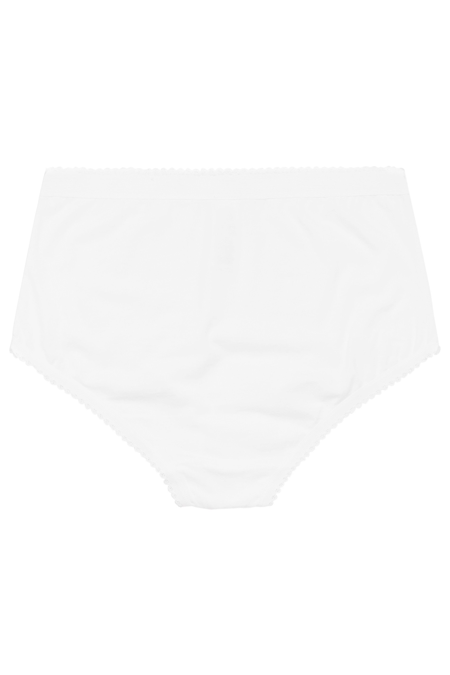 LTS MADE FOR GOOD Tall Women's 4 Pack White Cotton Full Briefs | Long Tall Sally 5