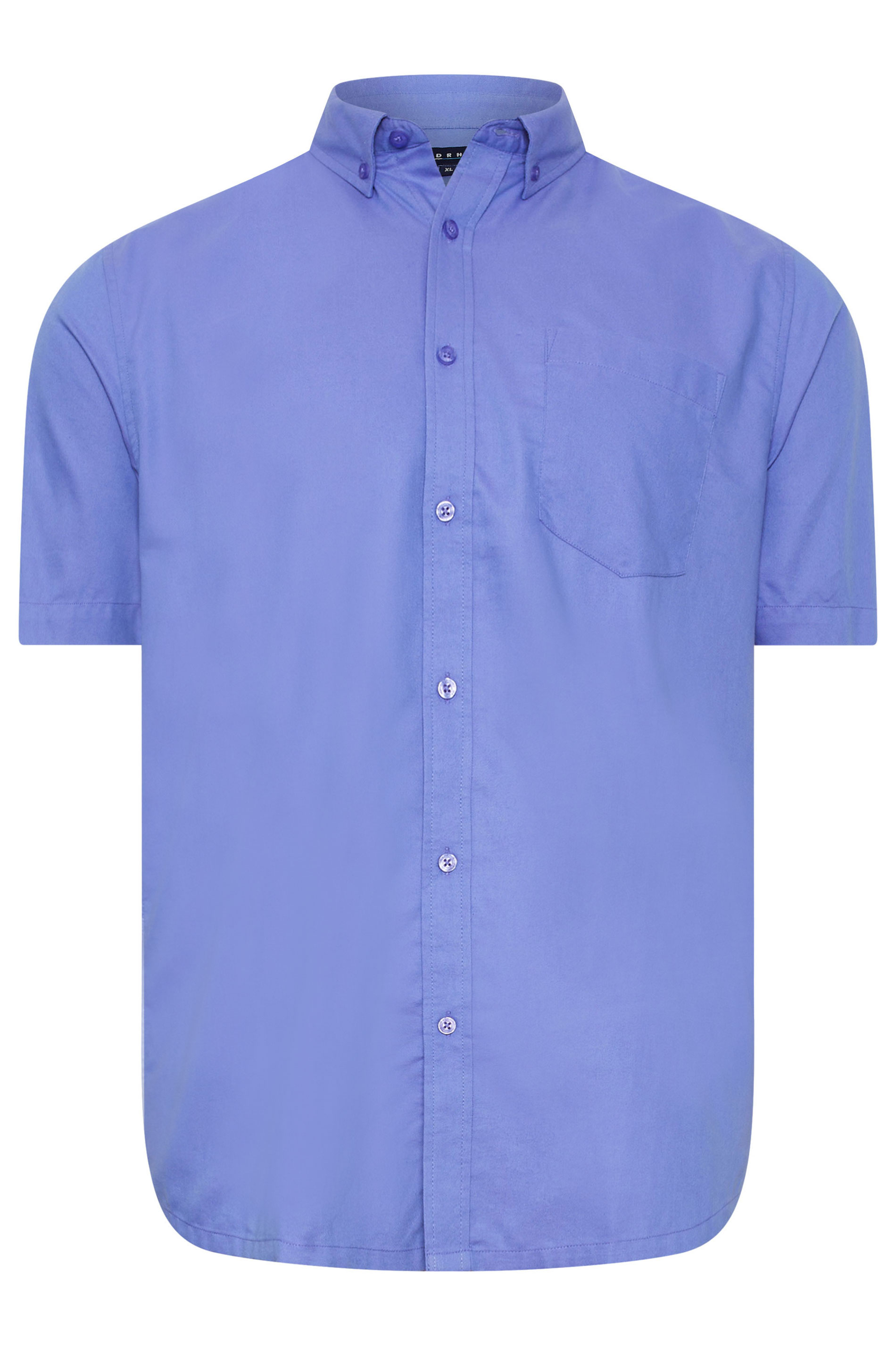 BadRhino Blue Short Sleeve Oxford Shirt | BadRhino 3