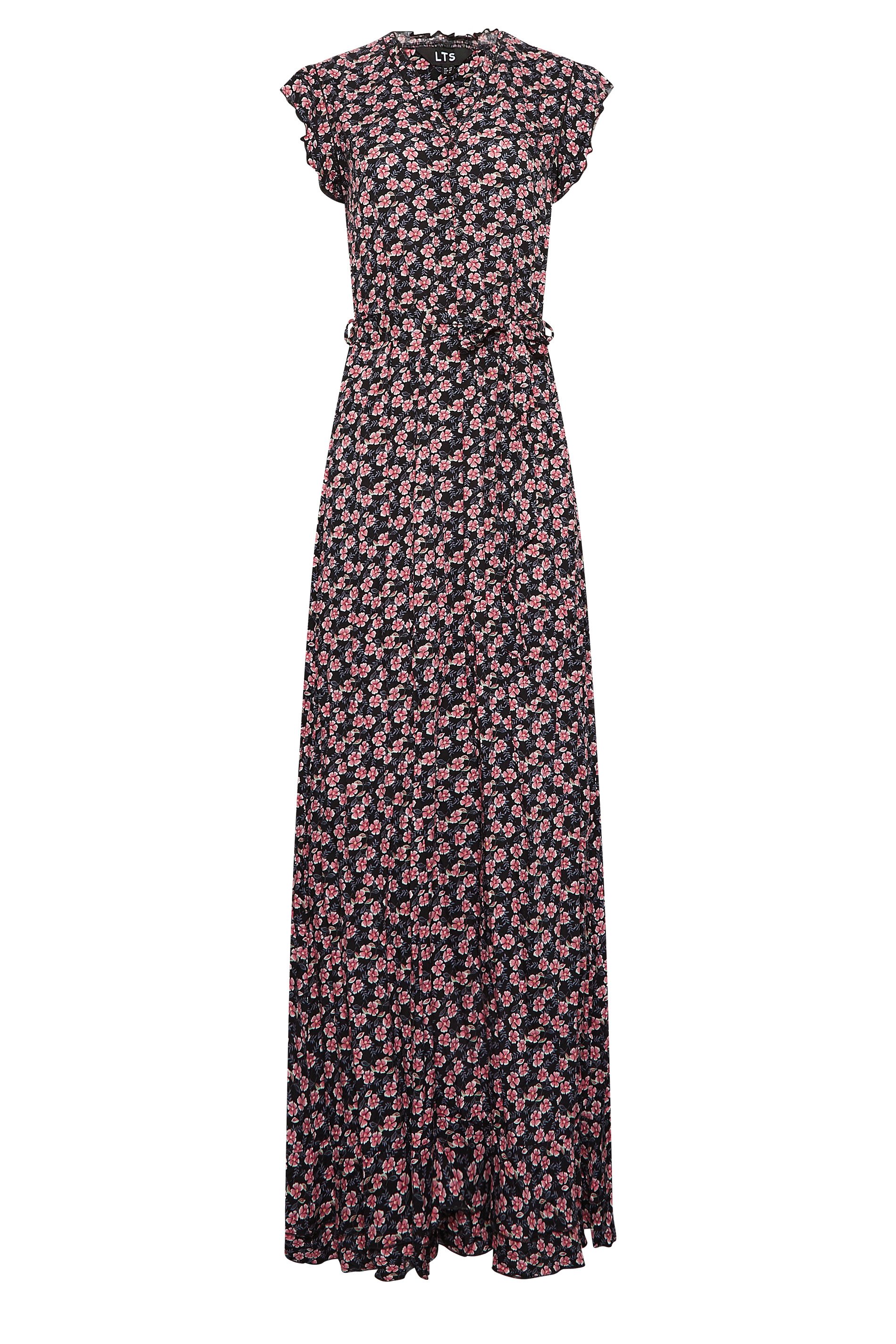 ■LOW CLASSIC■ SILKY FLORAL LAYERED DRESSBLACK LC252DR02BK Dresses Page 3 - Crocus & Ivy Interiors