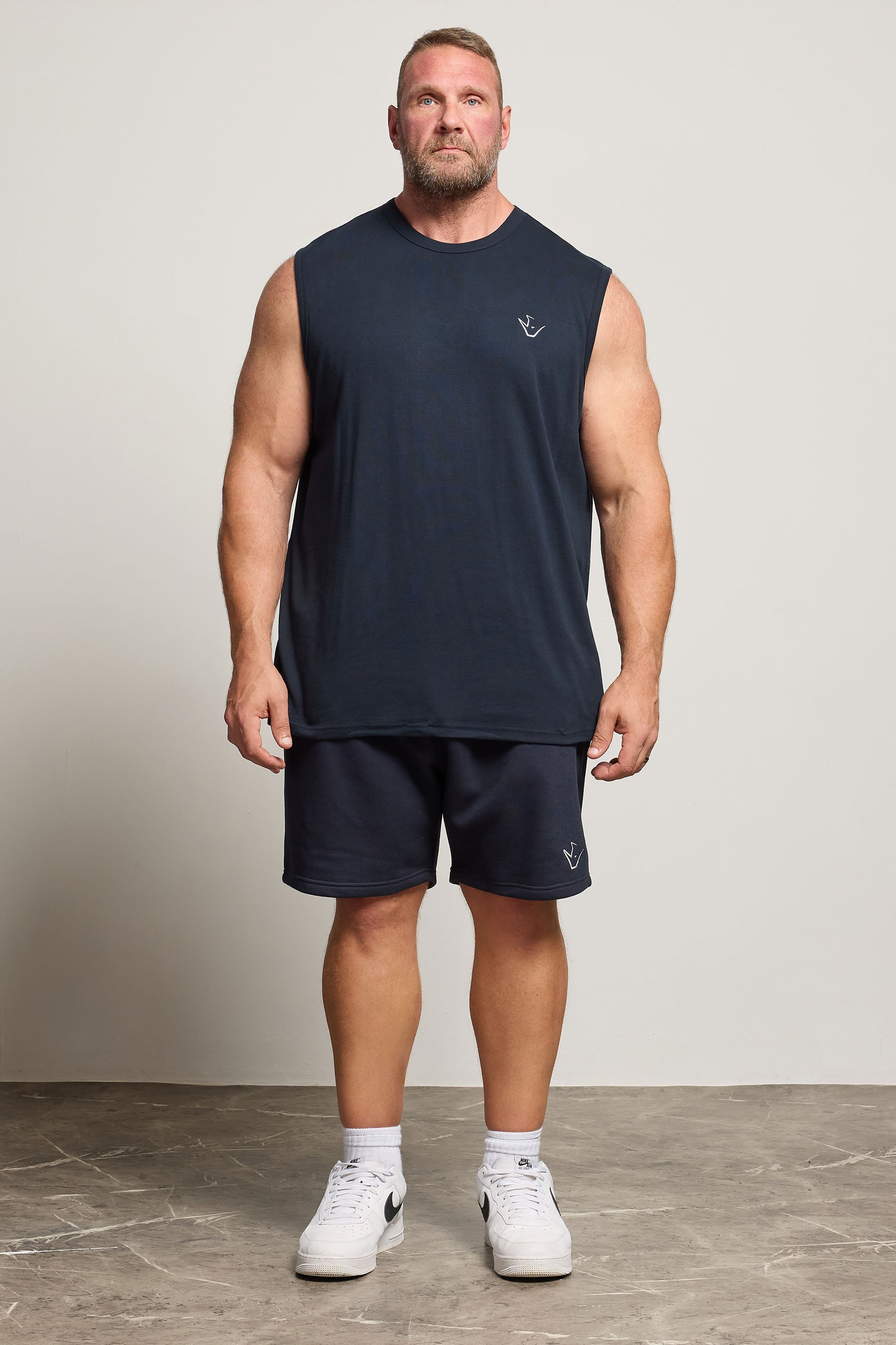 IronRhino Big & Tall Navy Blue 'Rest Day' Vest 2