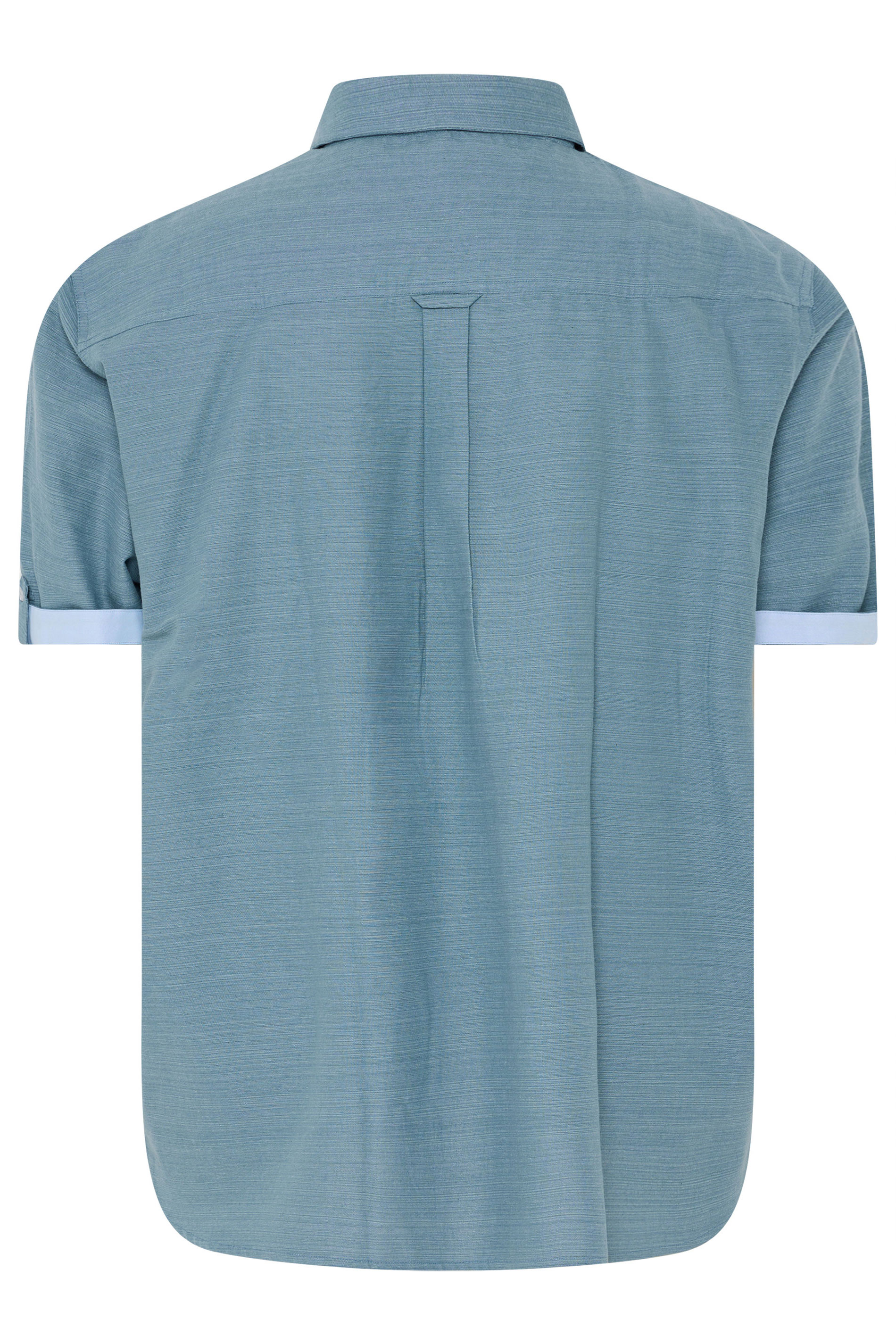 BadRhino Big & Tall Light Blue Slub Shirt | BadRhino 7