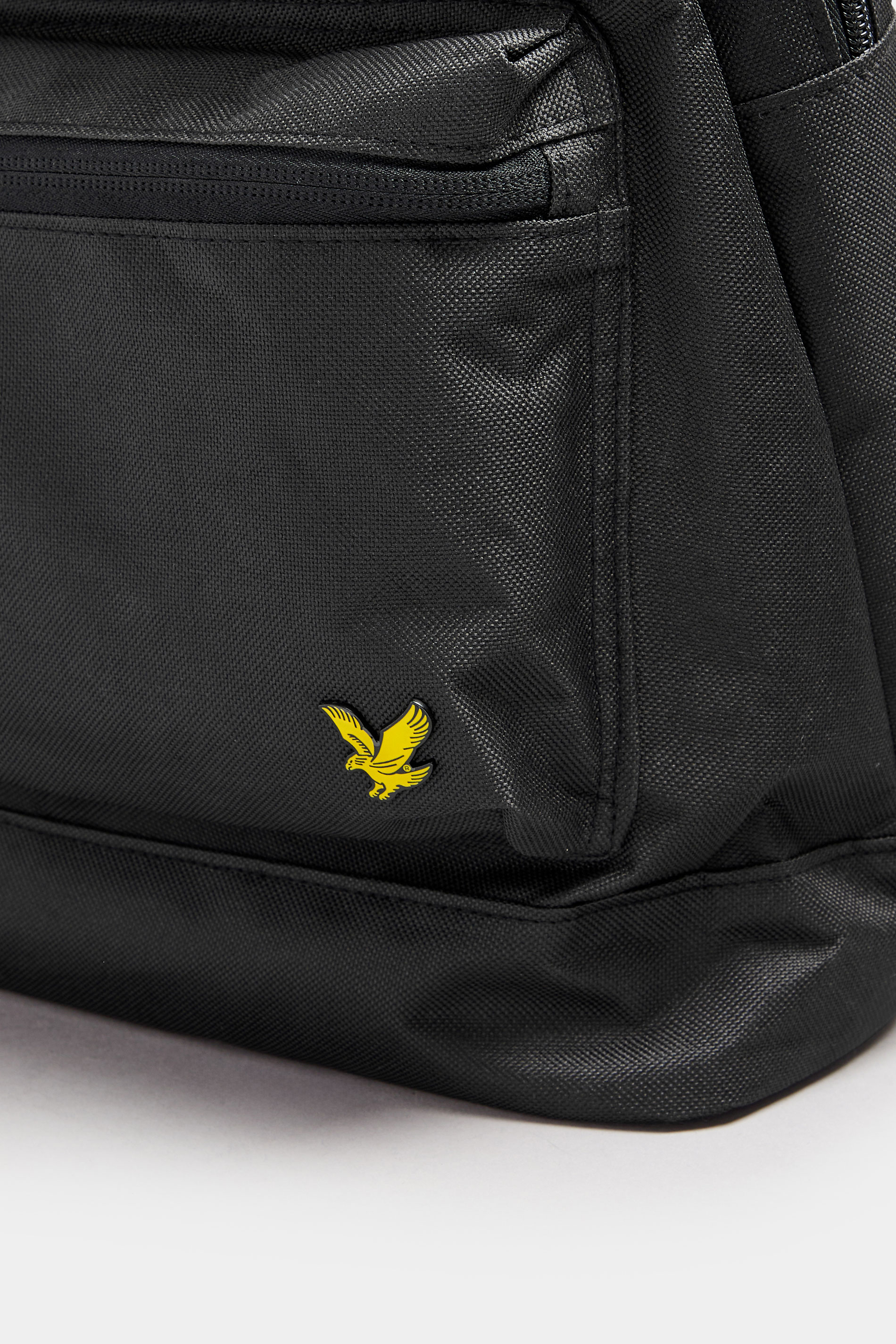 LYLE & SCOTT Black Plain Backpack | BadRhino 5