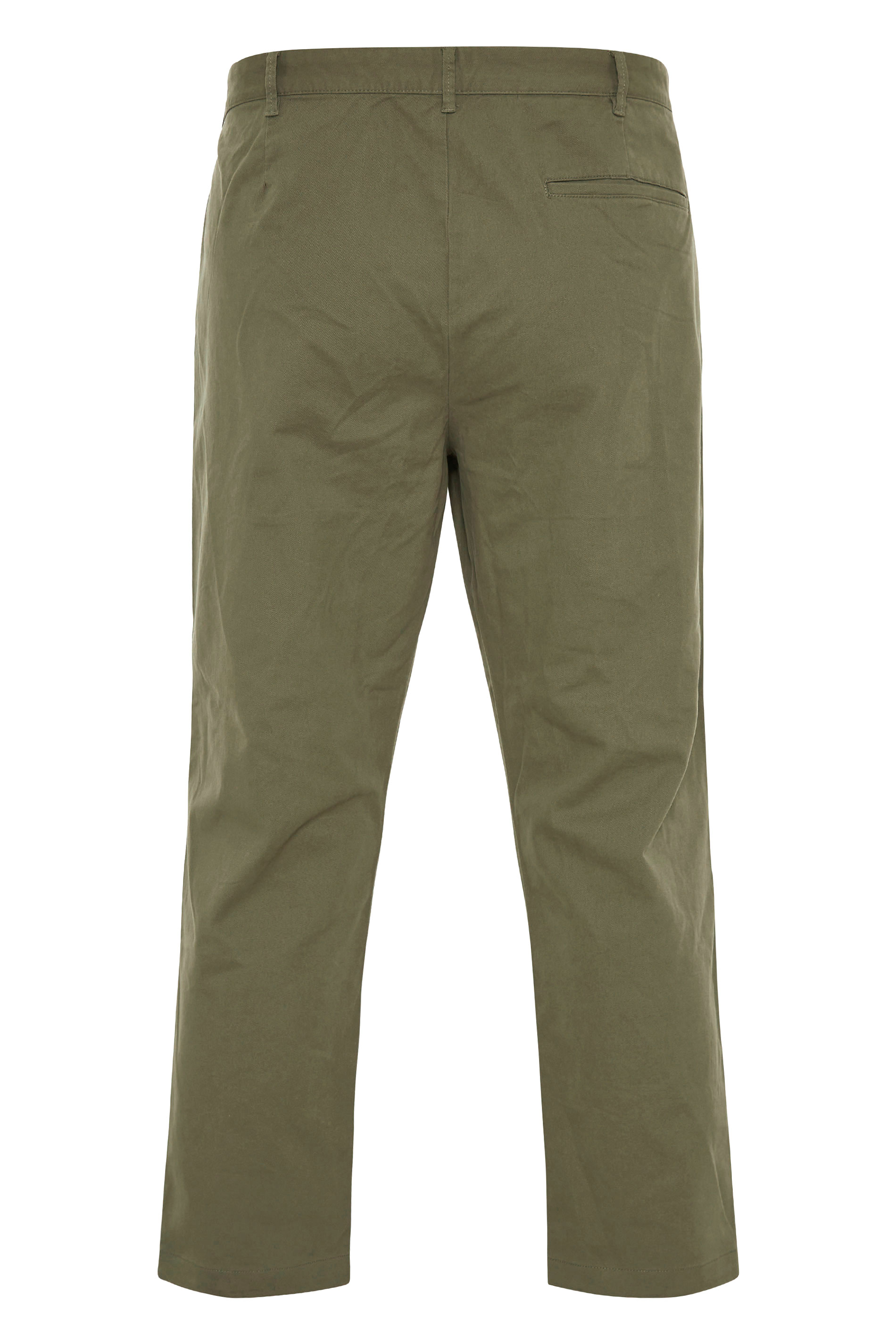 BadRhino Khaki Green Stretch Chinos | BadRhino 8
