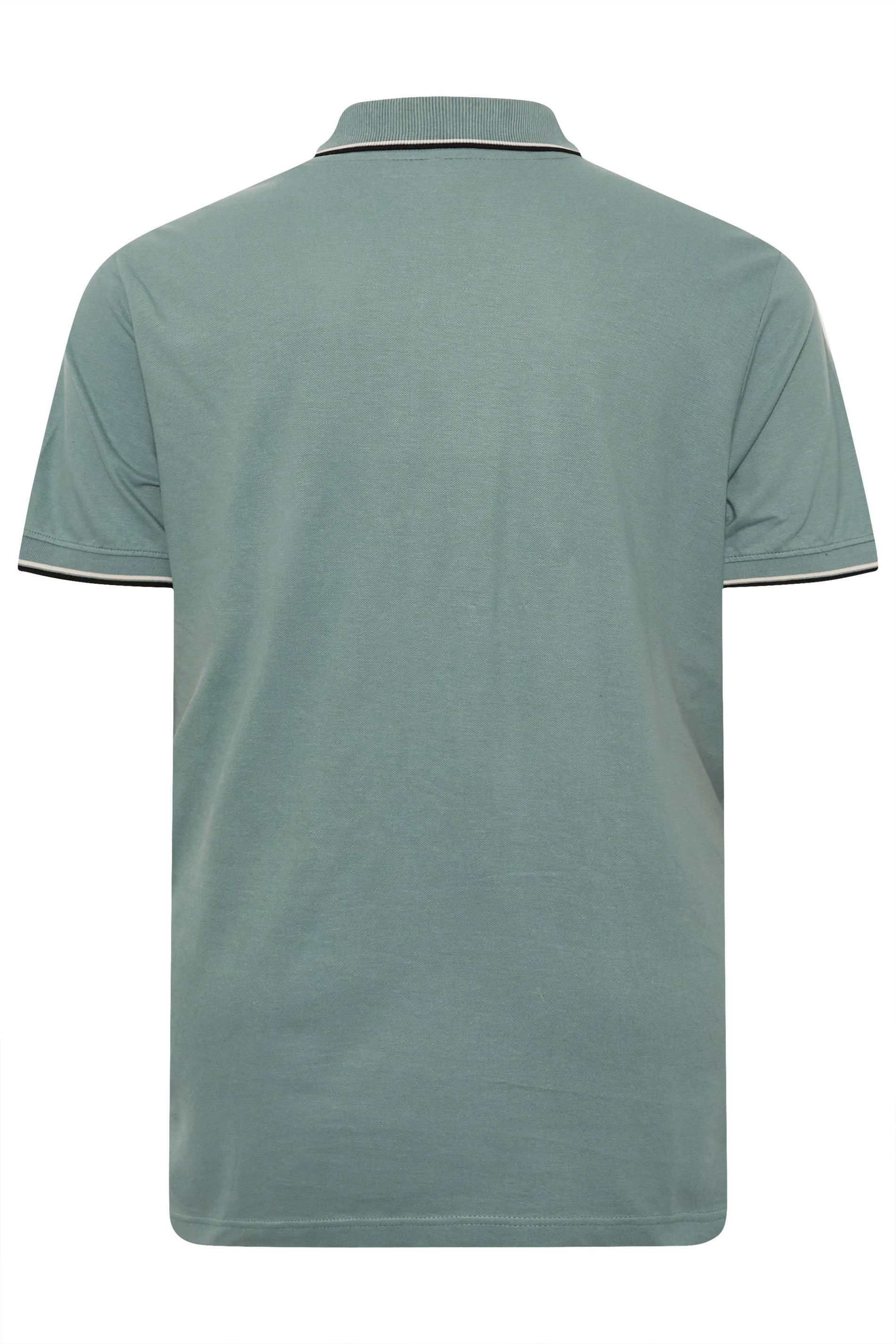 BadRhino Big & Tall 2 PACK Green and Natural Brown Tipped Polo | BadRhino 8