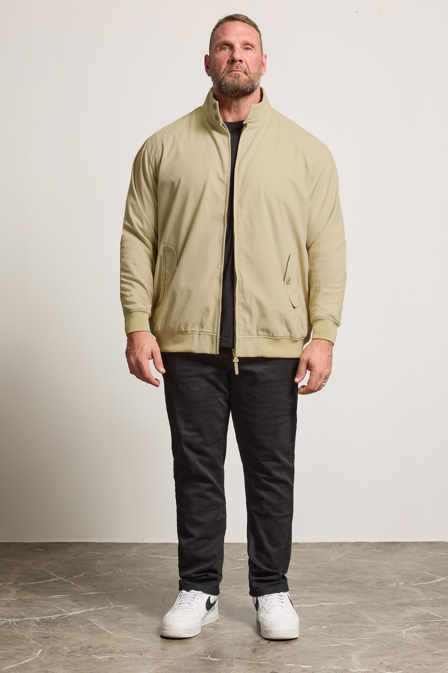 BadRhino Big & Tall Brown Harrington Jacket | BadRhino 2