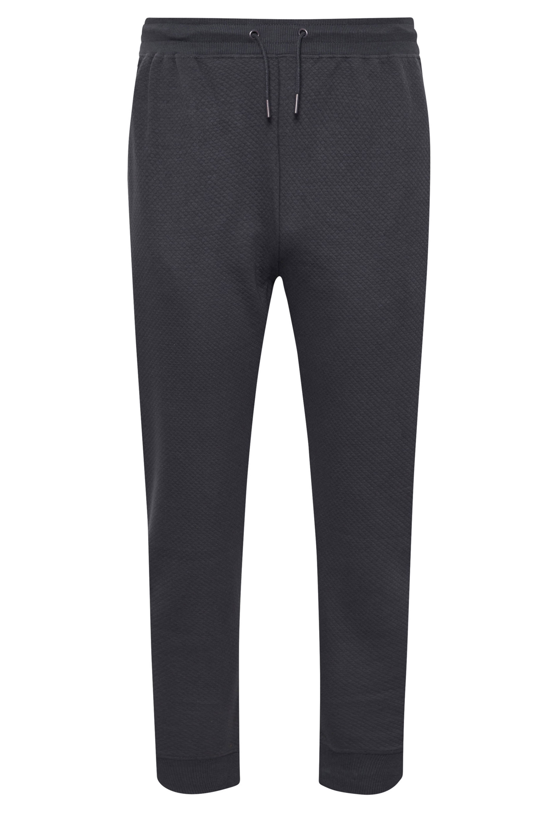 BadRhino Big & Tall Grey Diamond Quilted Joggers | BadRhino 4