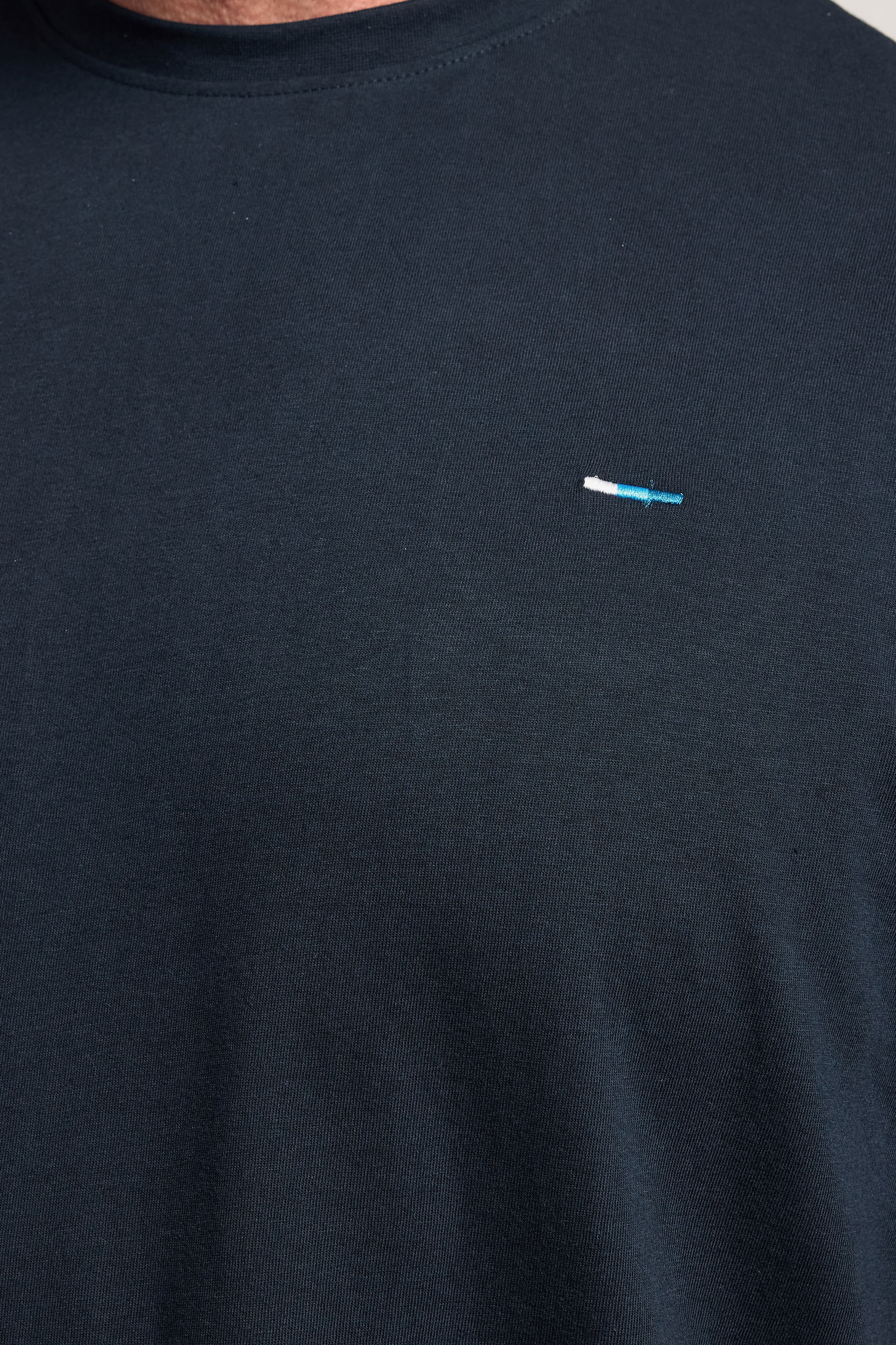 BadRhino Big & Tall Navy Blue Relaxed T-Shirt | BadRhino 4