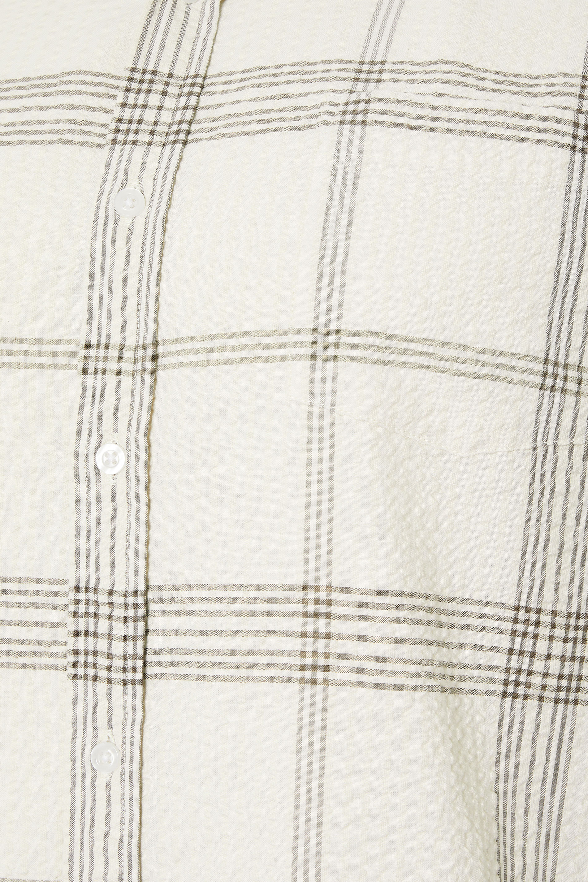 BadRhino Big & Tall Natural Brown Textured Checked Shirt | BadRhino 8